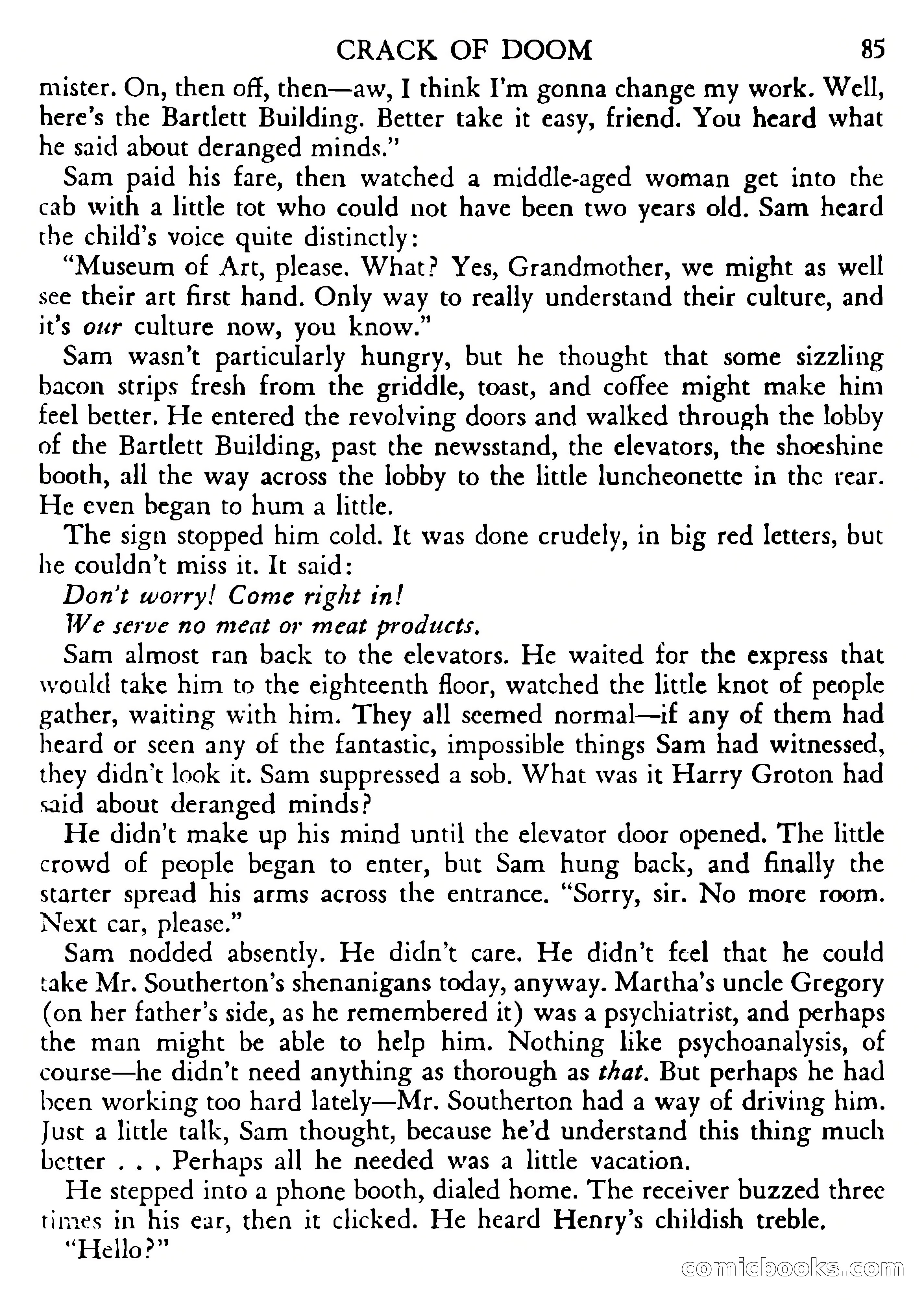 Avon Science Fiction and Fantasy Reader — page 87 of 133