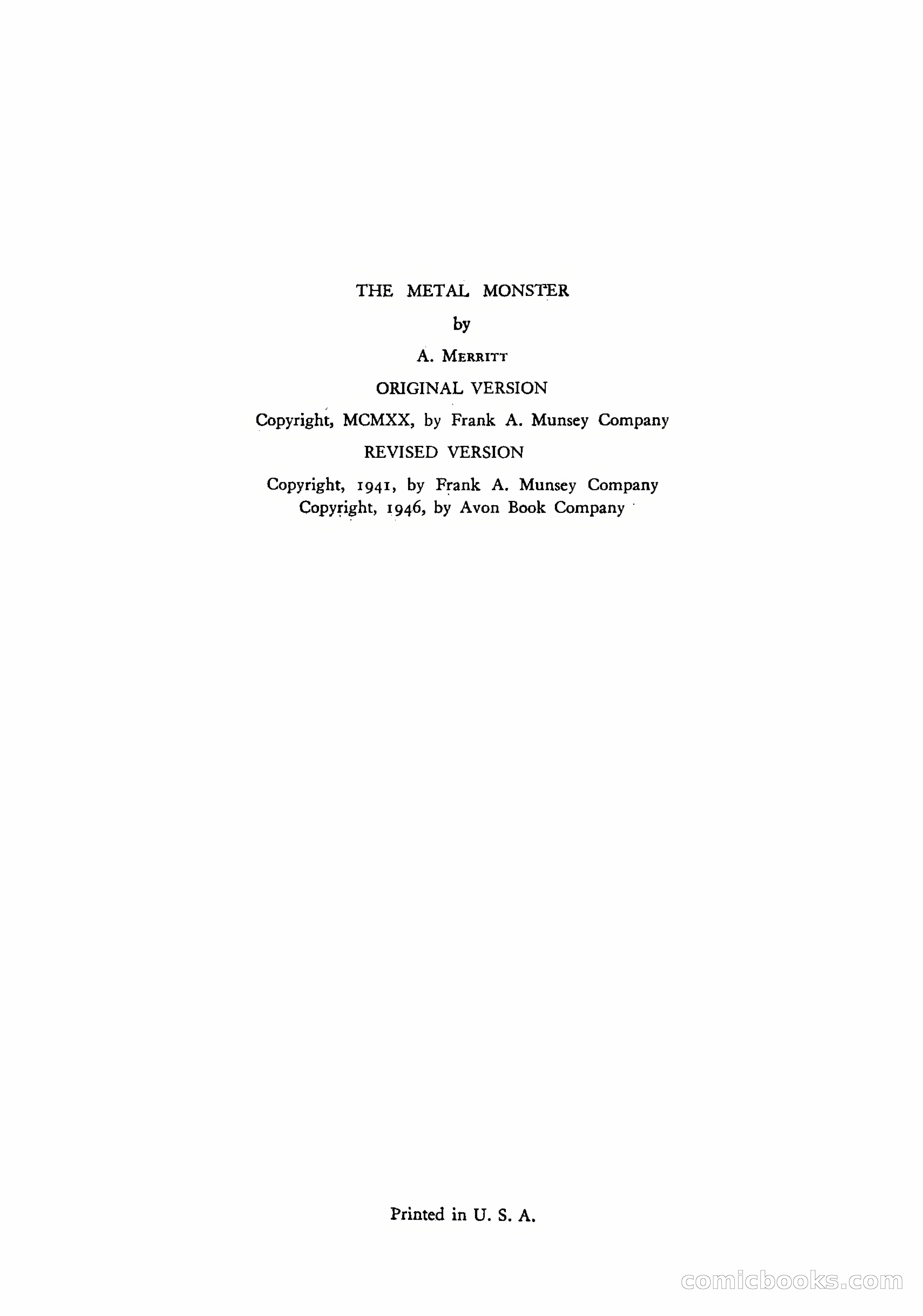 Avon Murder Mystery Monthly No. 41 — page 4 of 204