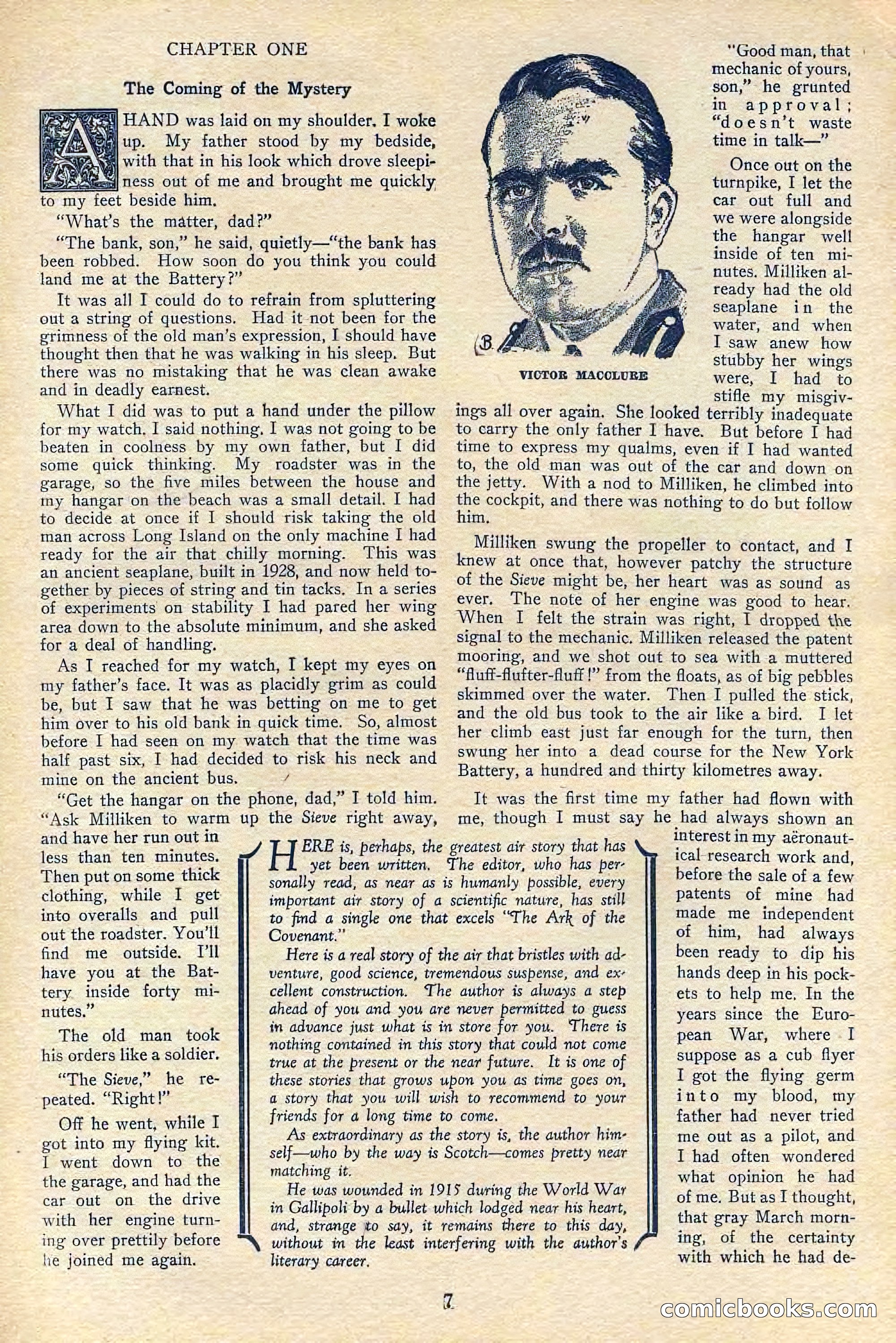 Air Wonder Stories, July 1929 — page 9 of 100