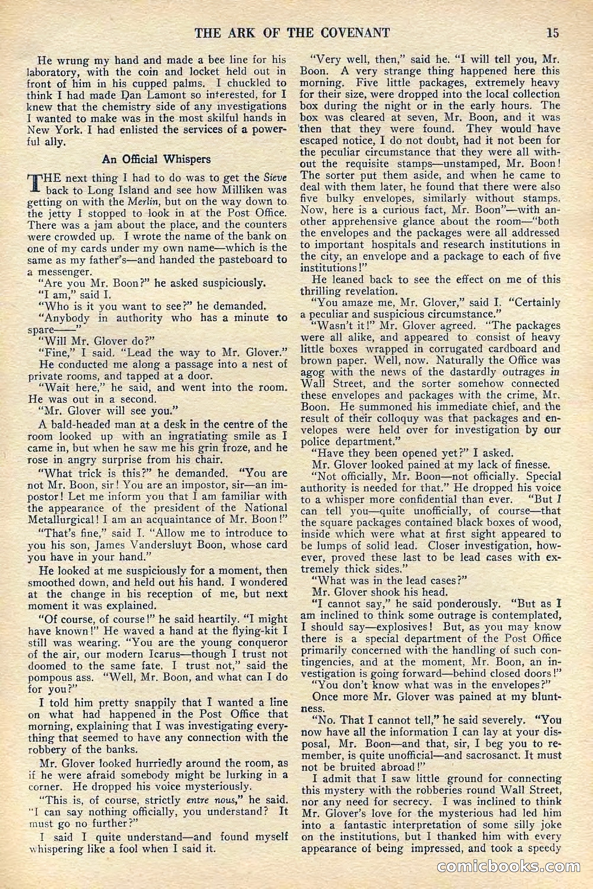 Air Wonder Stories, July 1929 — page 17 of 100
