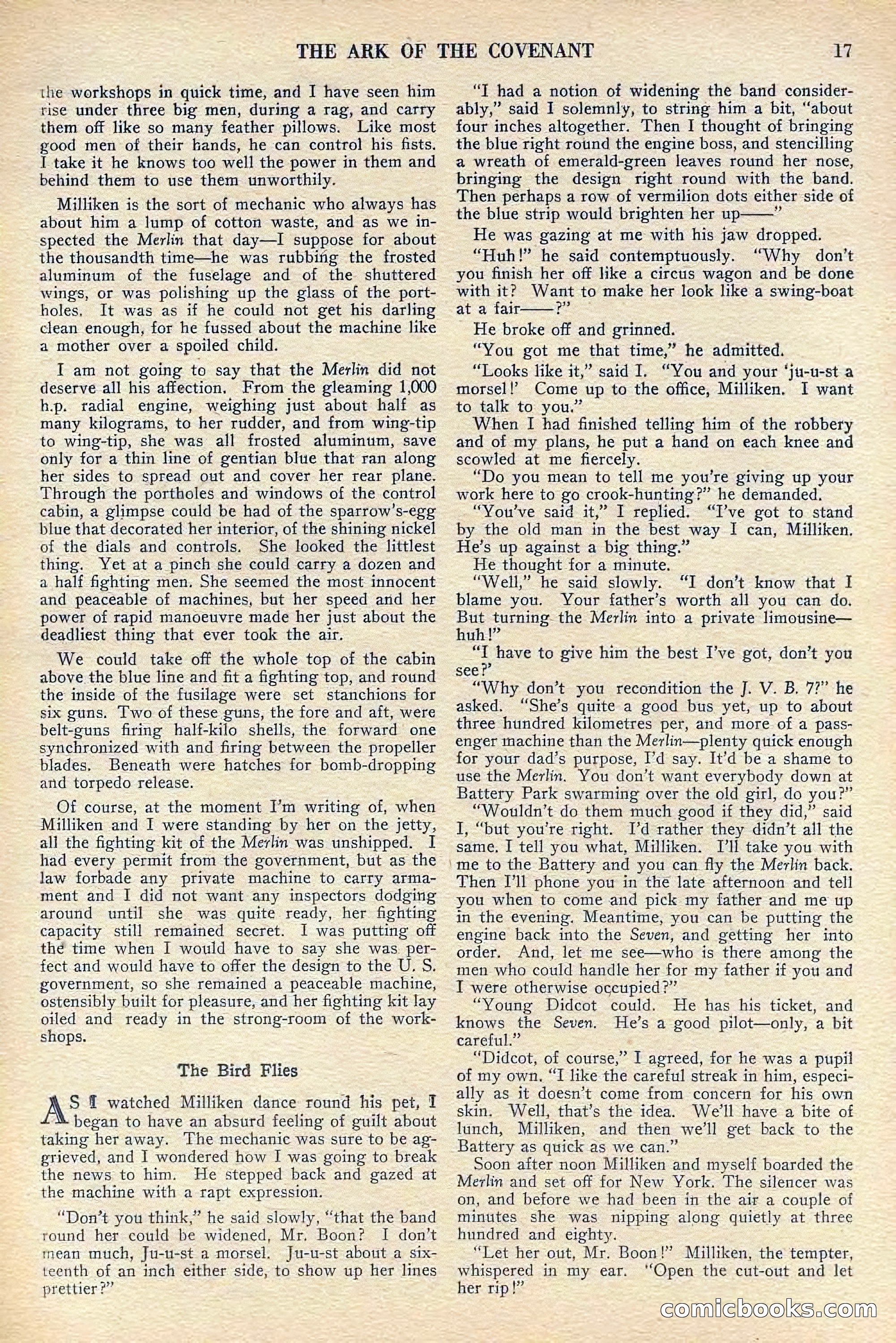 Air Wonder Stories, July 1929 — page 19 of 100
