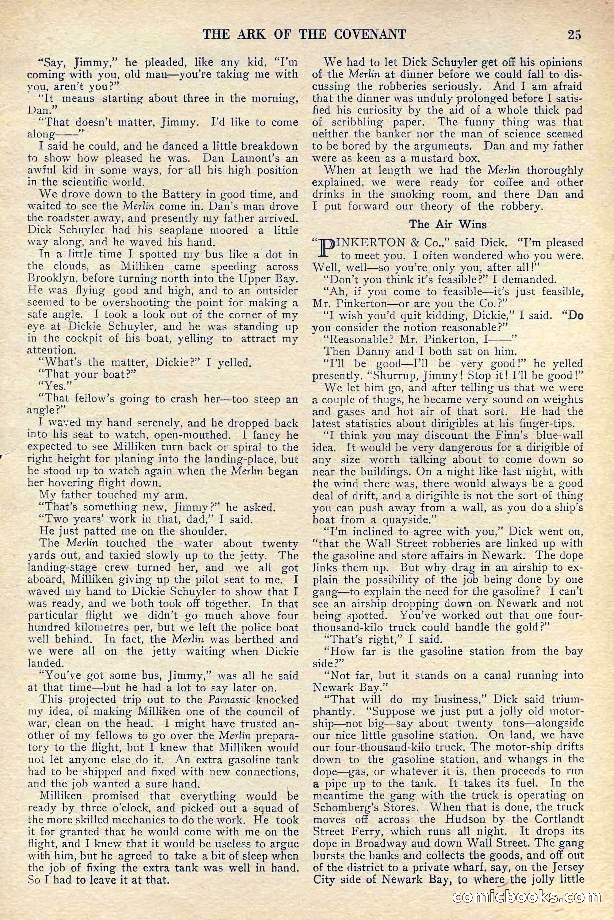 Air Wonder Stories, July 1929 — page 27 of 100