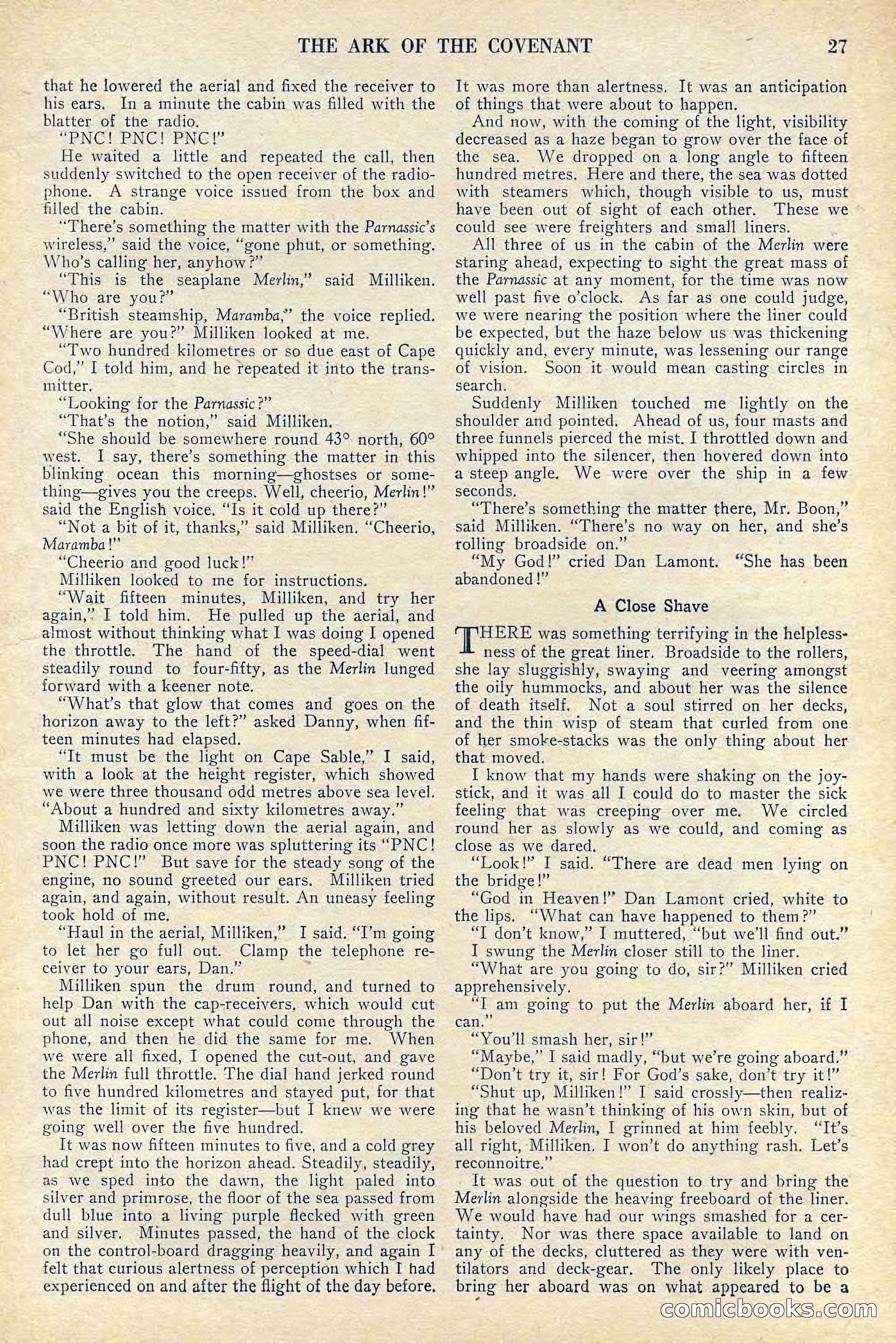 Air Wonder Stories, July 1929 — page 29 of 100