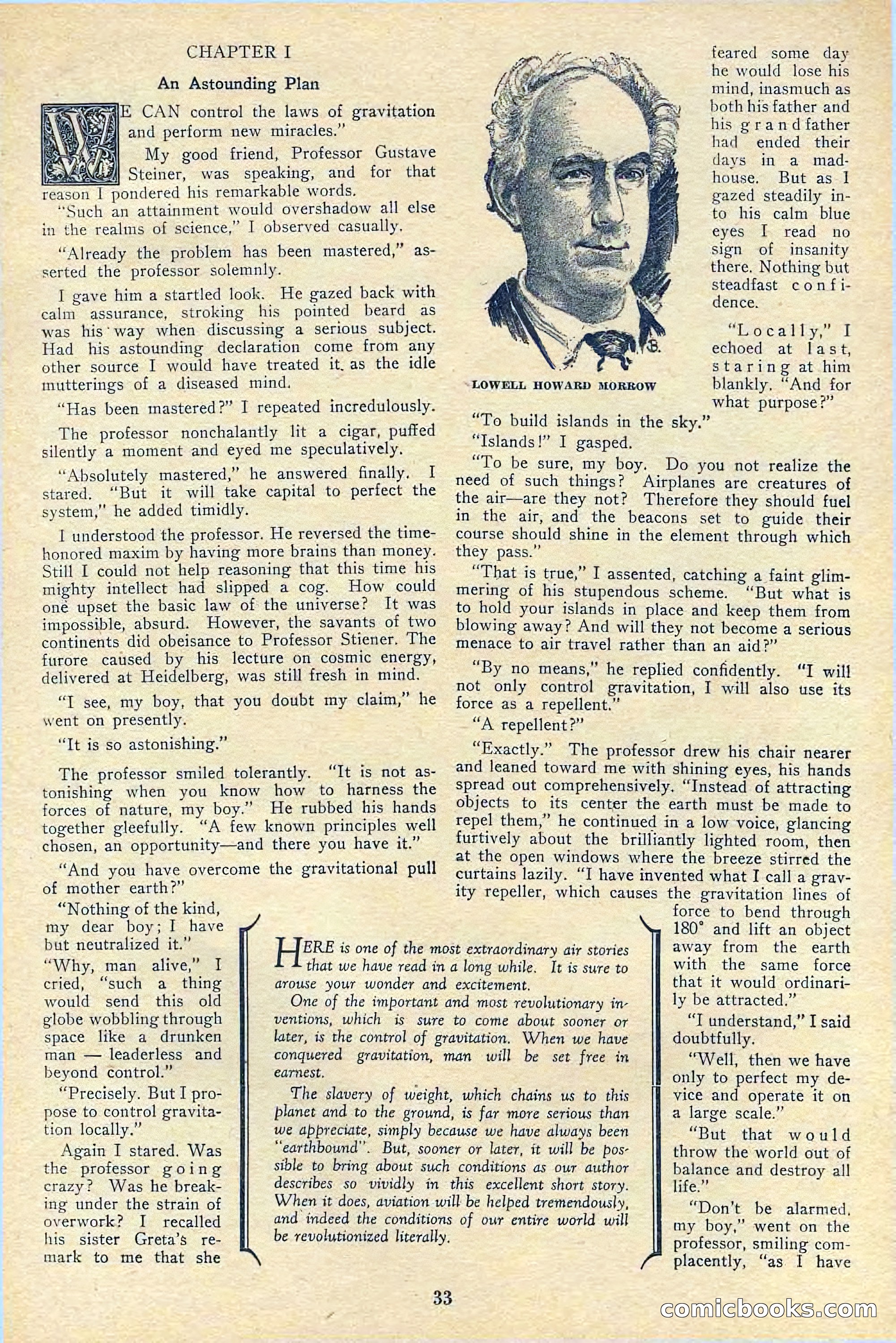 Air Wonder Stories, July 1929 — page 35 of 100