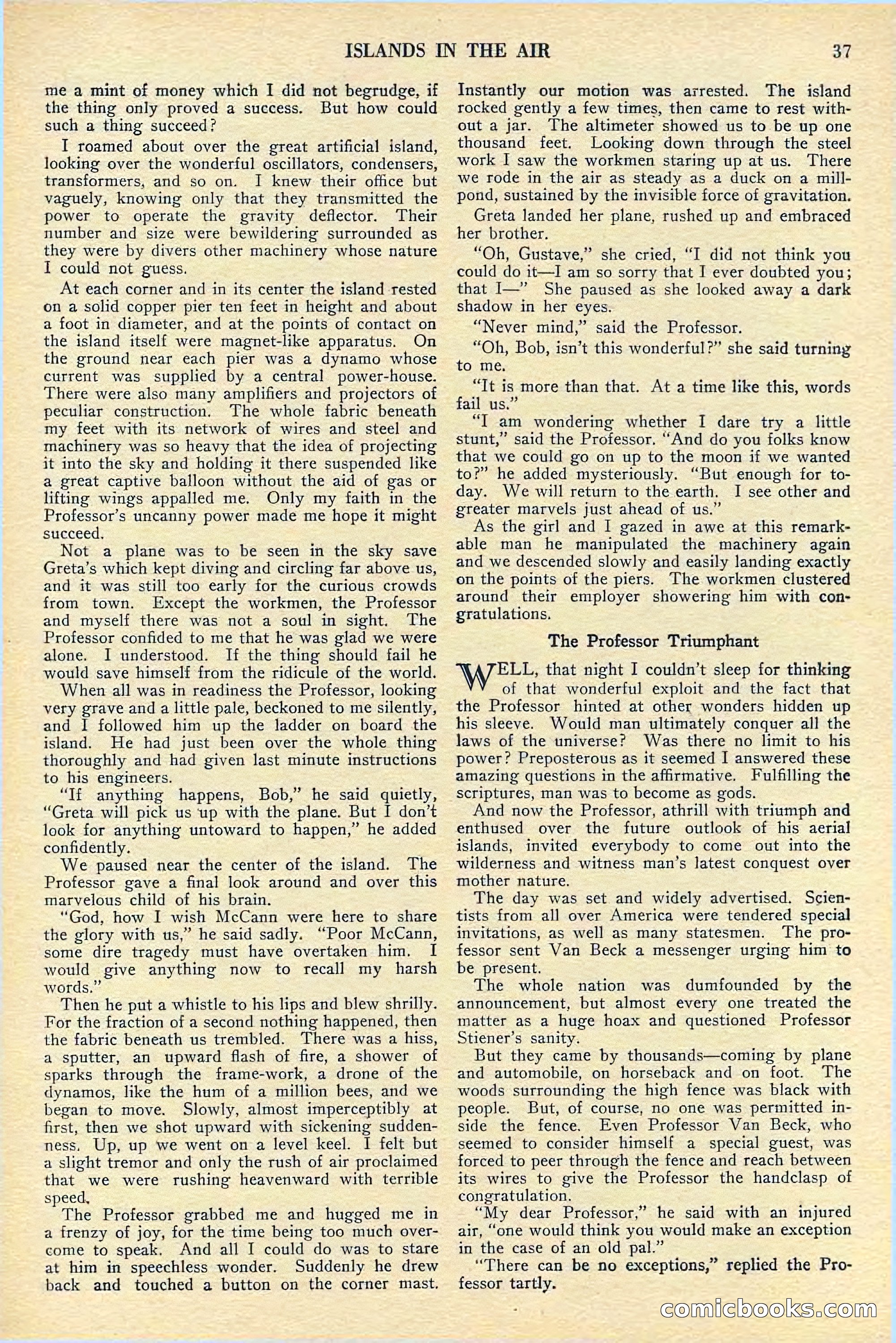 Air Wonder Stories, July 1929 — page 39 of 100