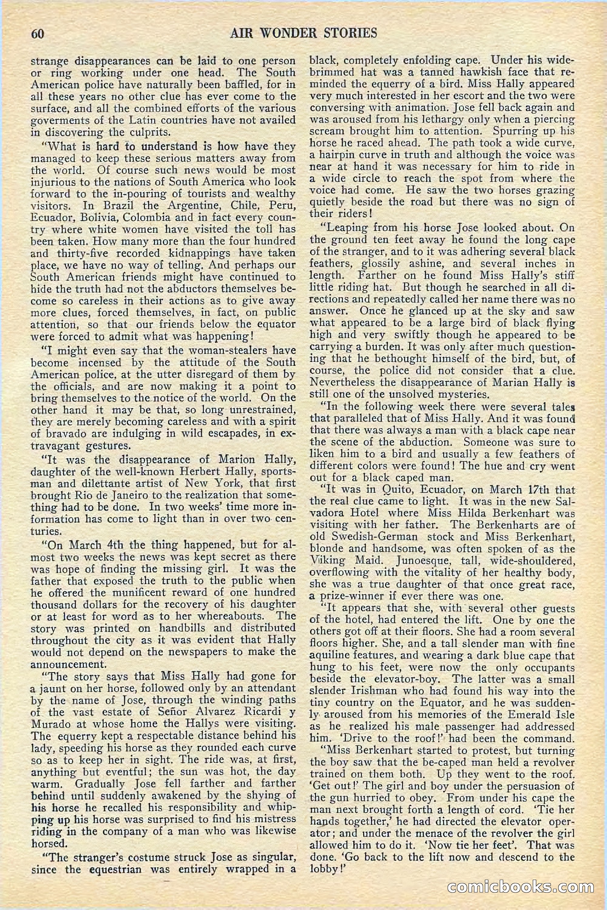 Air Wonder Stories, July 1929 — page 62 of 100