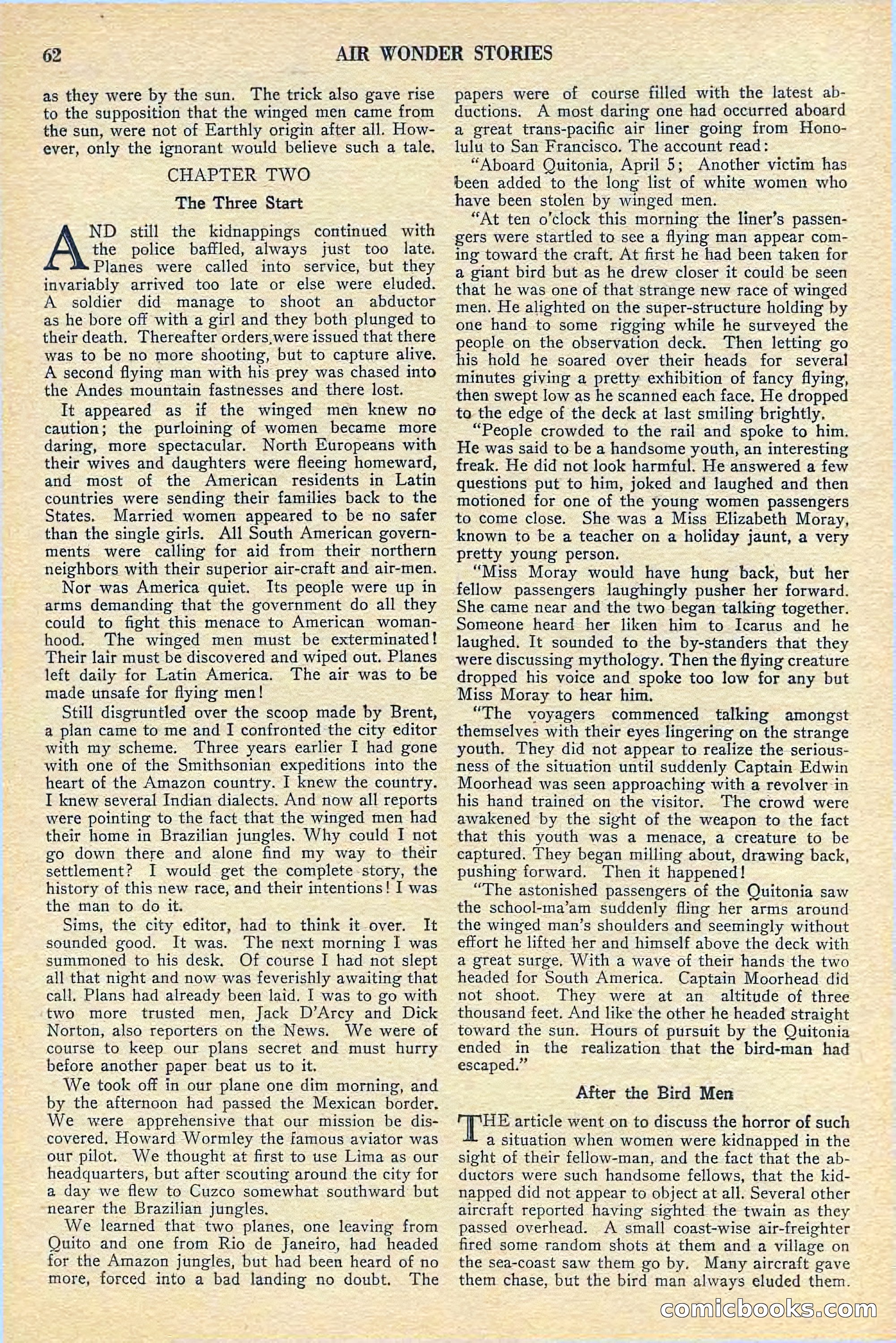 Air Wonder Stories, July 1929 — page 64 of 100