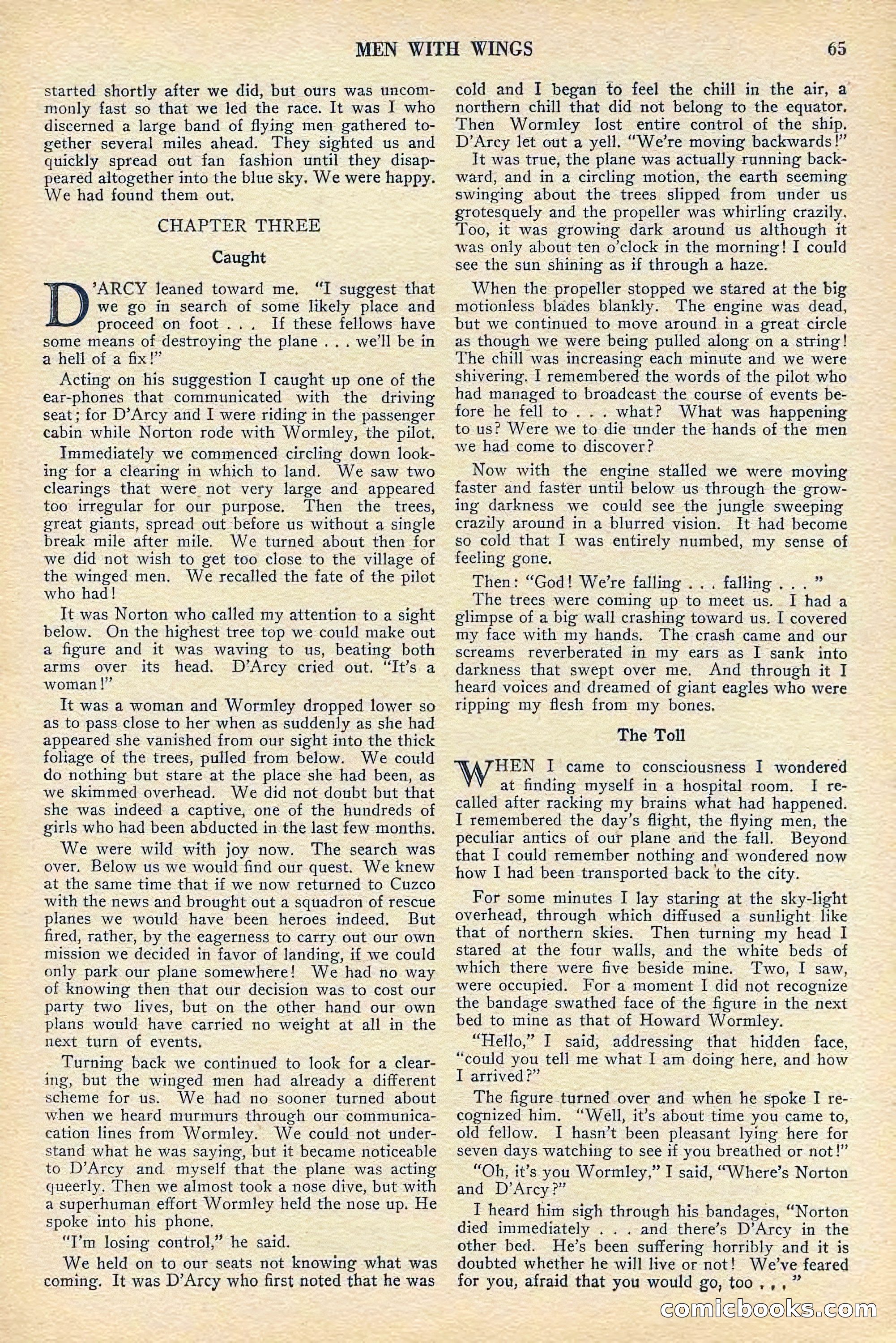 Air Wonder Stories, July 1929 — page 67 of 100