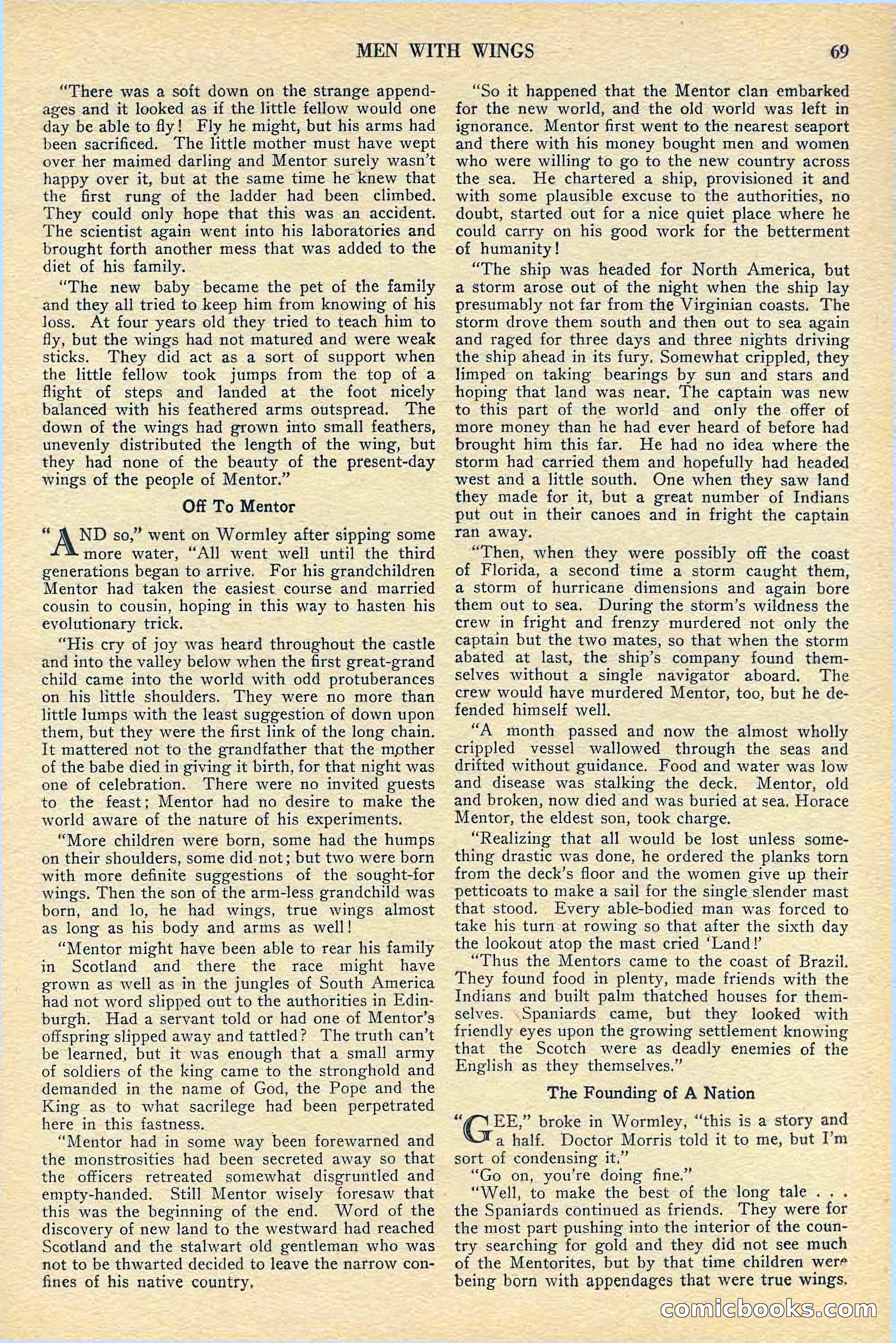 Air Wonder Stories, July 1929 — page 71 of 100