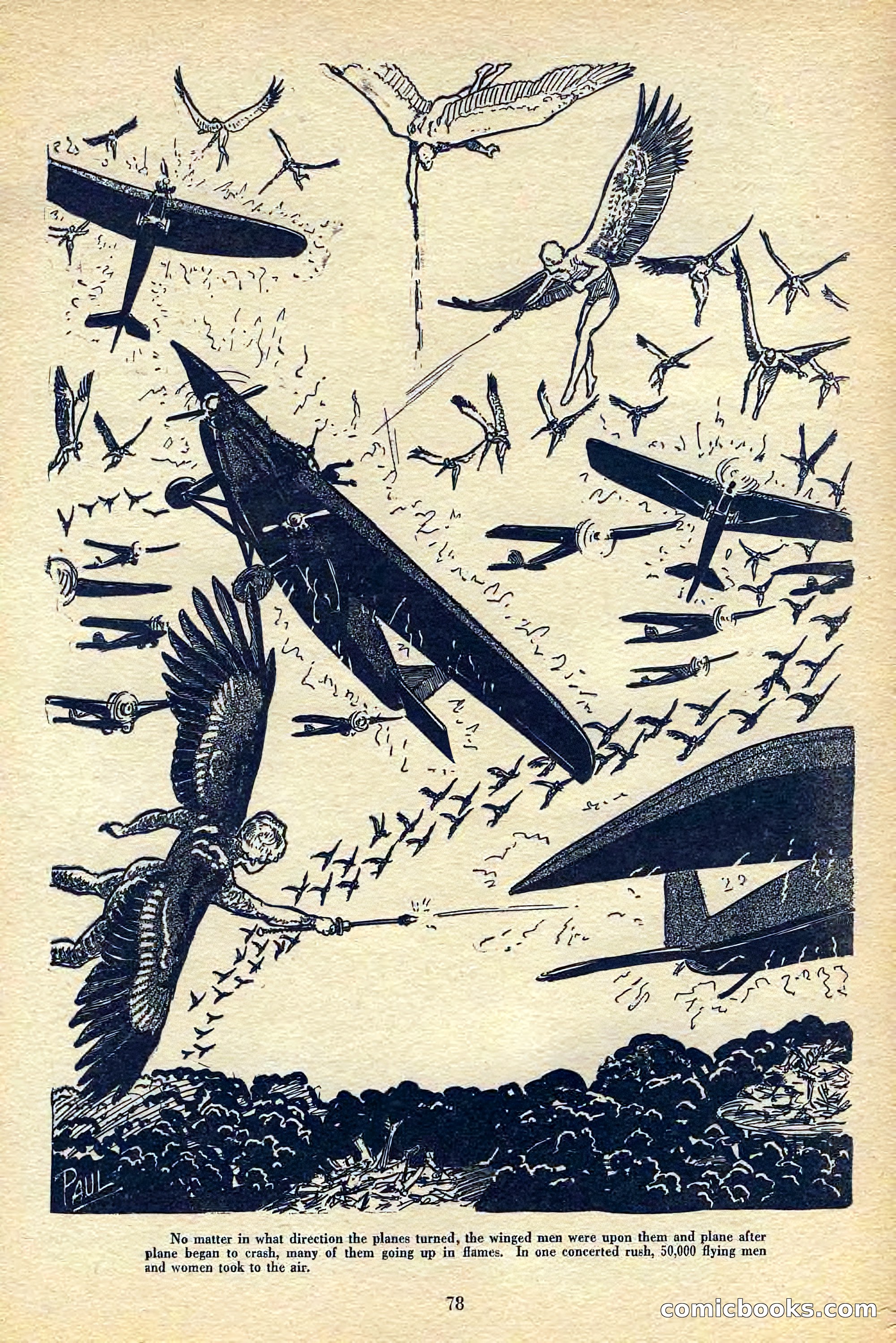 Air Wonder Stories, July 1929 — page 80 of 100