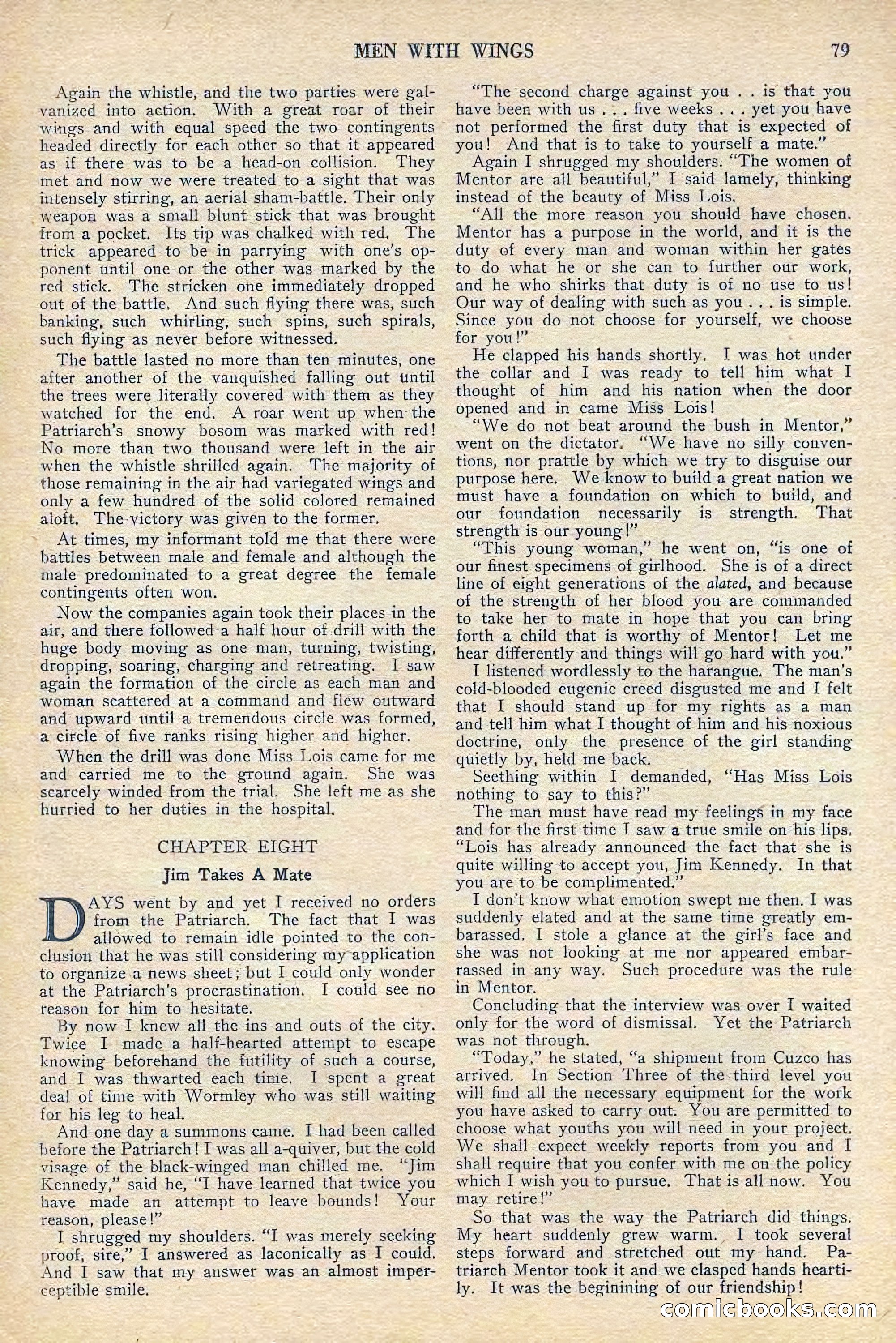 Air Wonder Stories, July 1929 — page 81 of 100