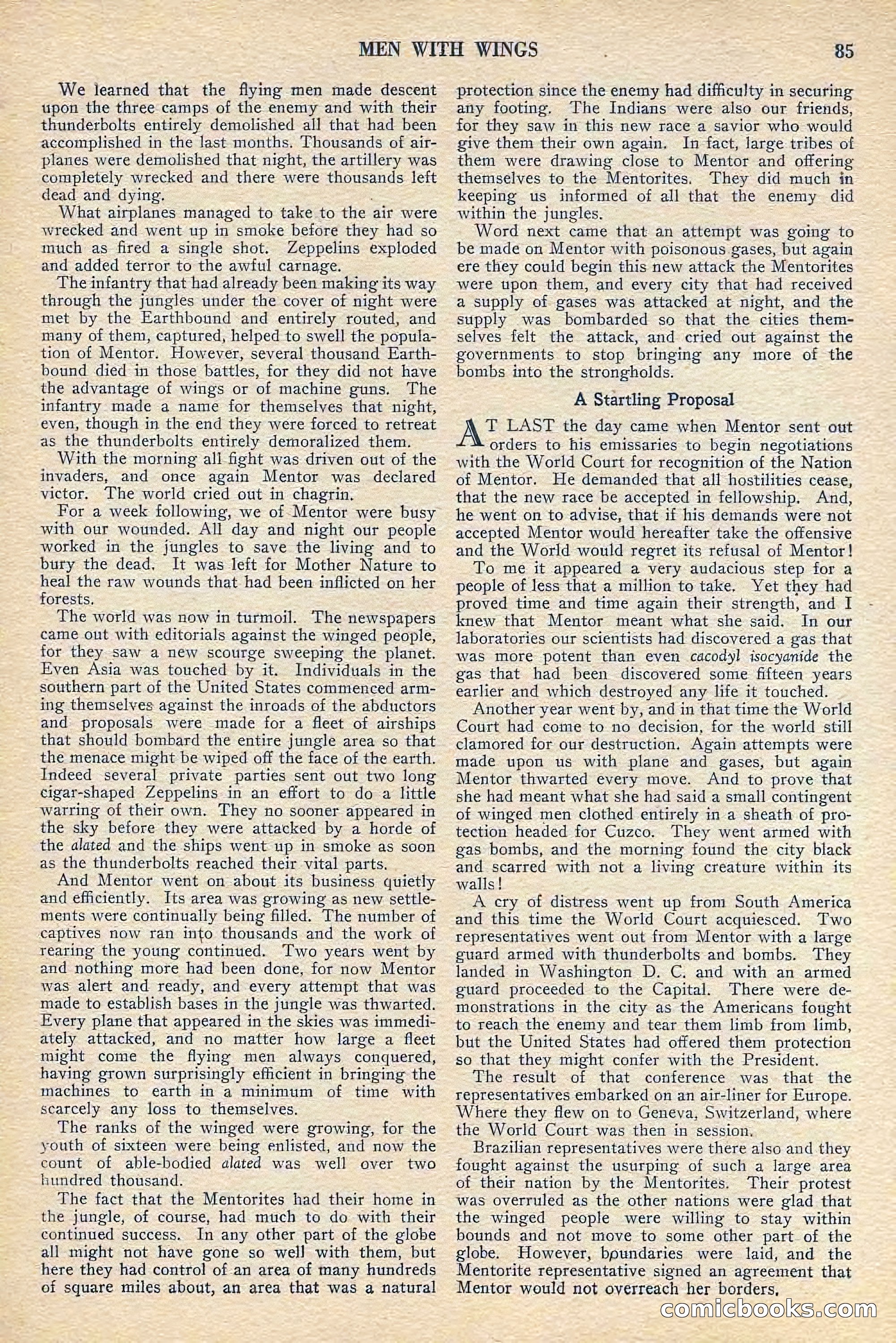 Air Wonder Stories, July 1929 — page 87 of 100