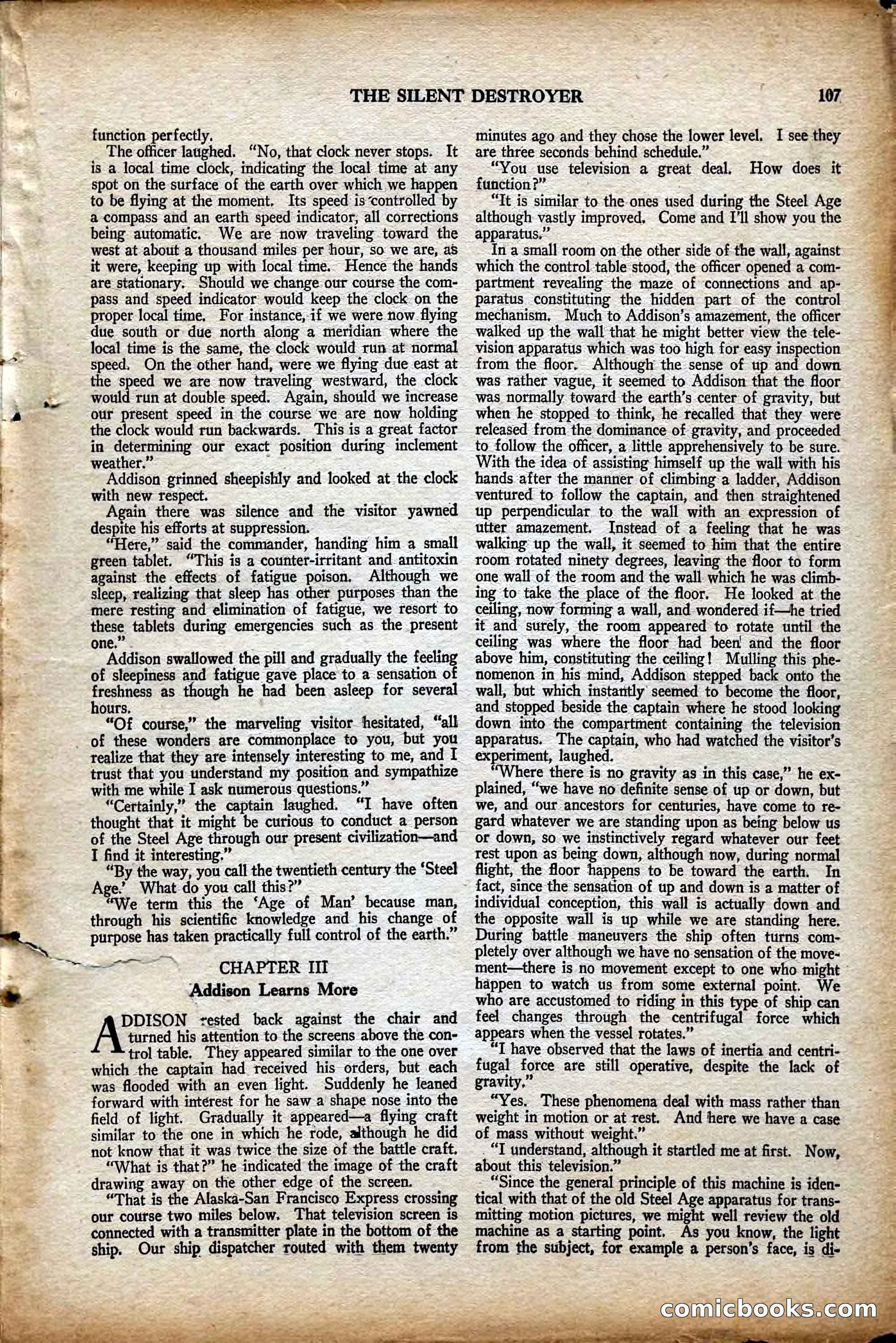 Air Wonder Stories, August 1929 — page 13 of 95