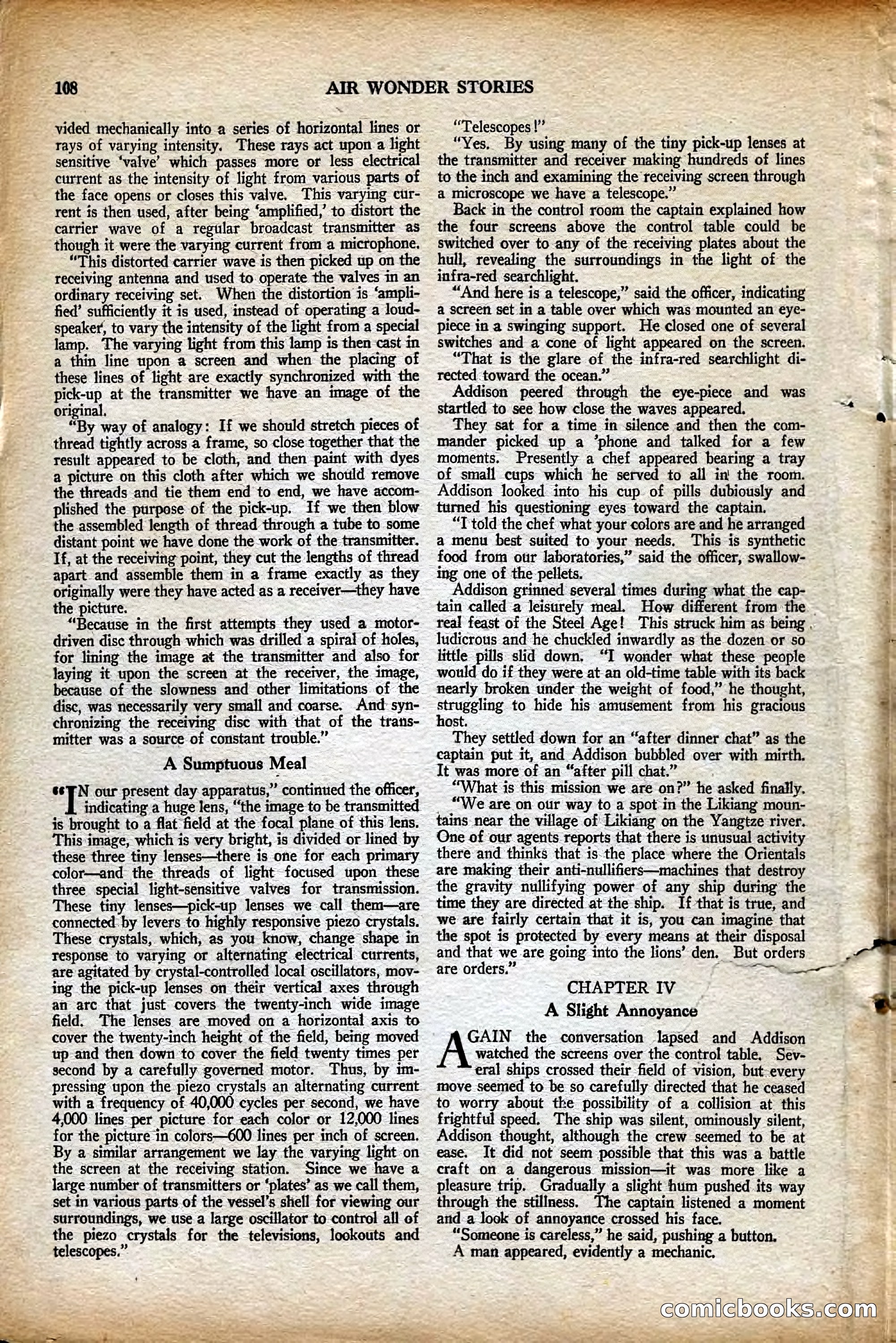Air Wonder Stories, August 1929 — page 14 of 95