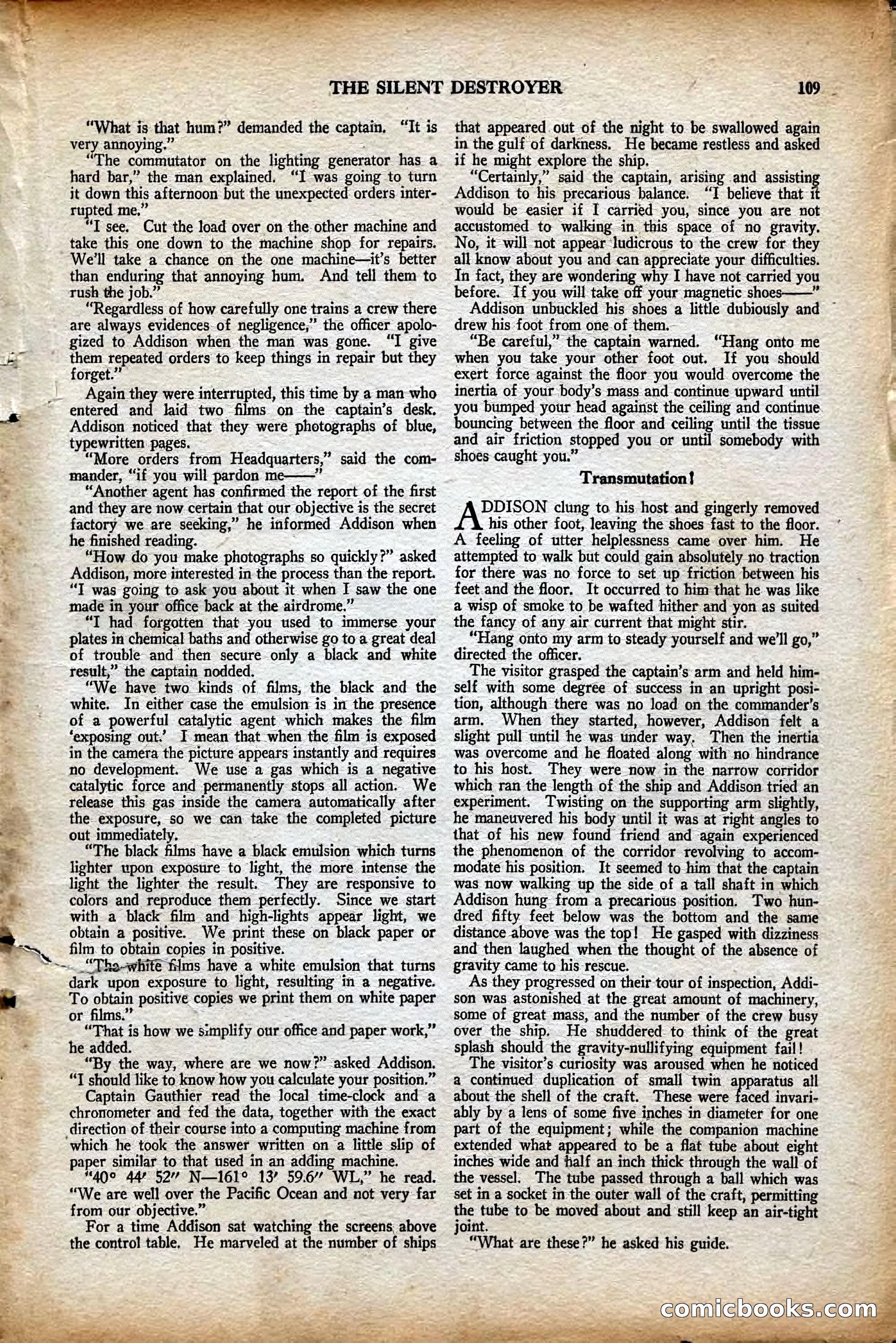 Air Wonder Stories, August 1929 — page 15 of 95