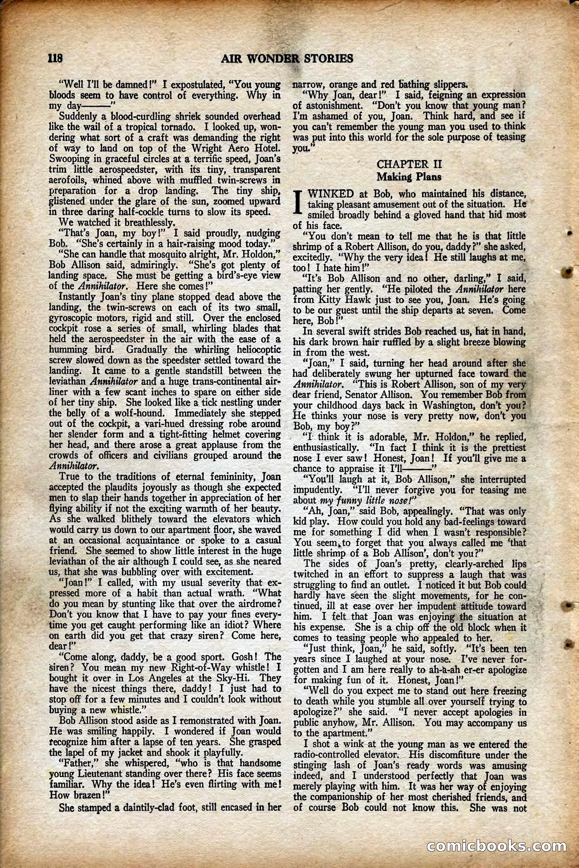 Air Wonder Stories, August 1929 — page 24 of 95