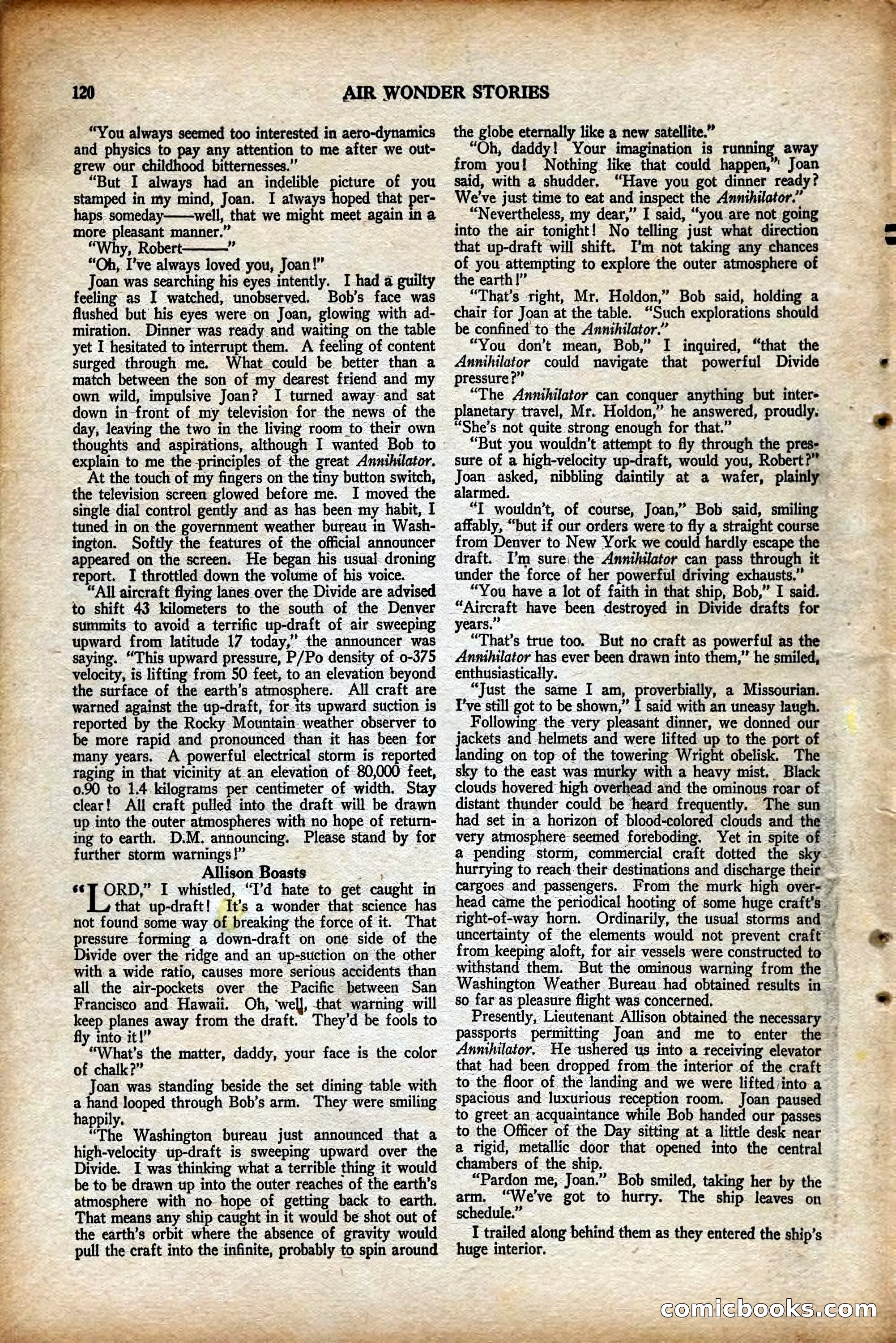 Air Wonder Stories, August 1929 — page 26 of 95