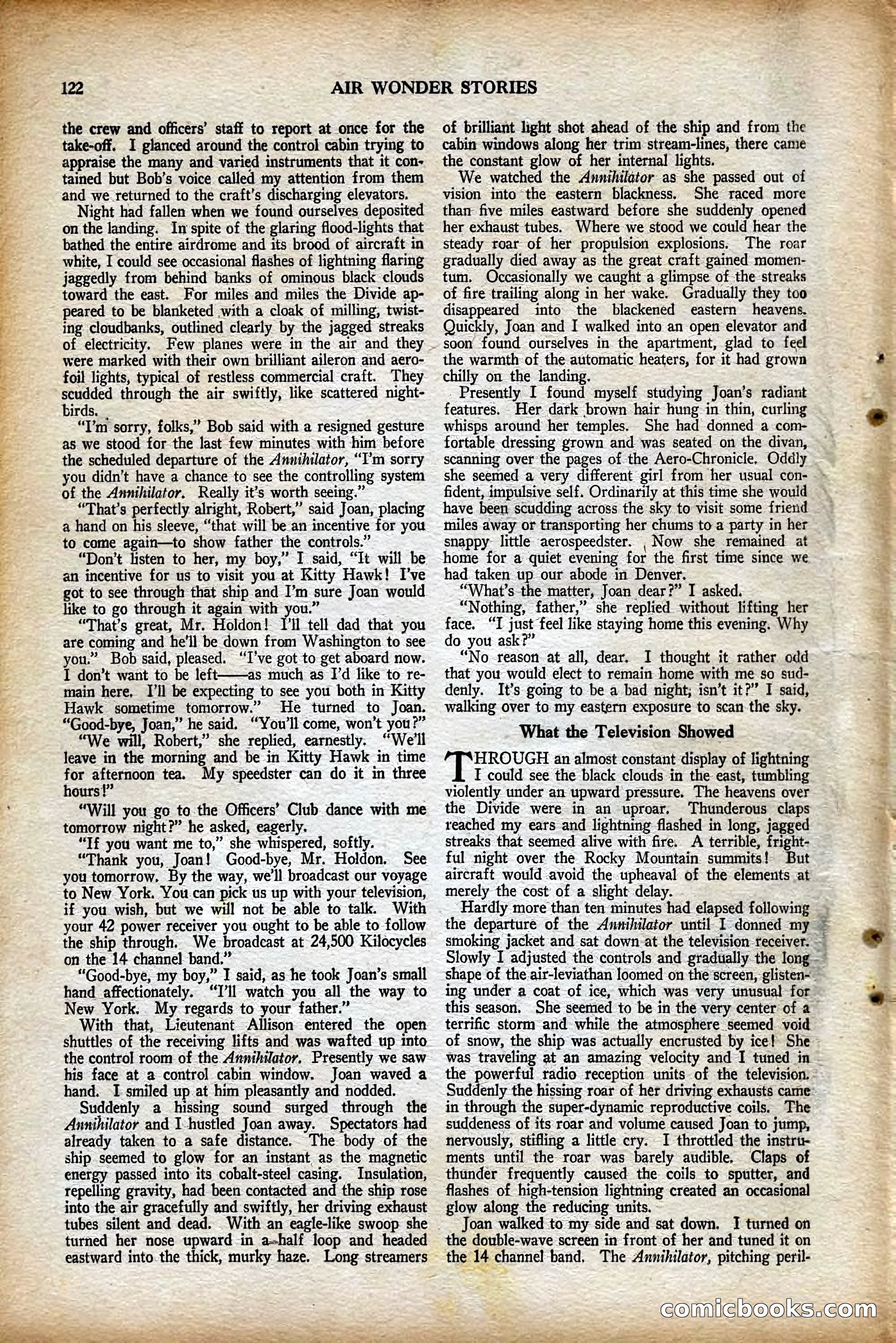 Air Wonder Stories, August 1929 — page 28 of 95