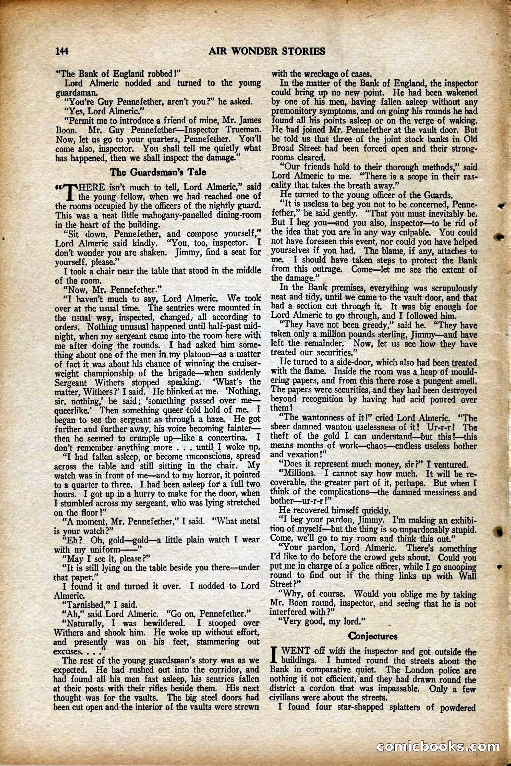 Air Wonder Stories, August 1929 — page 50 of 95