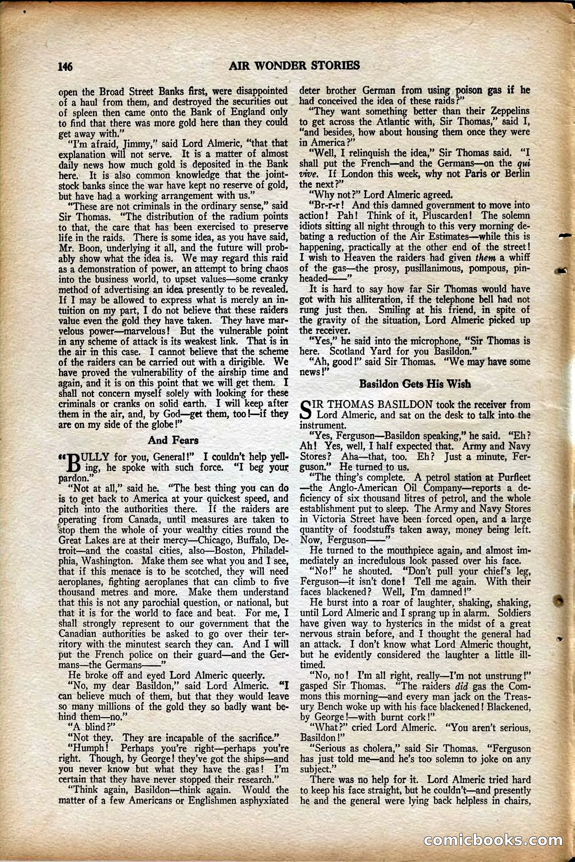 Air Wonder Stories, August 1929 — page 52 of 95