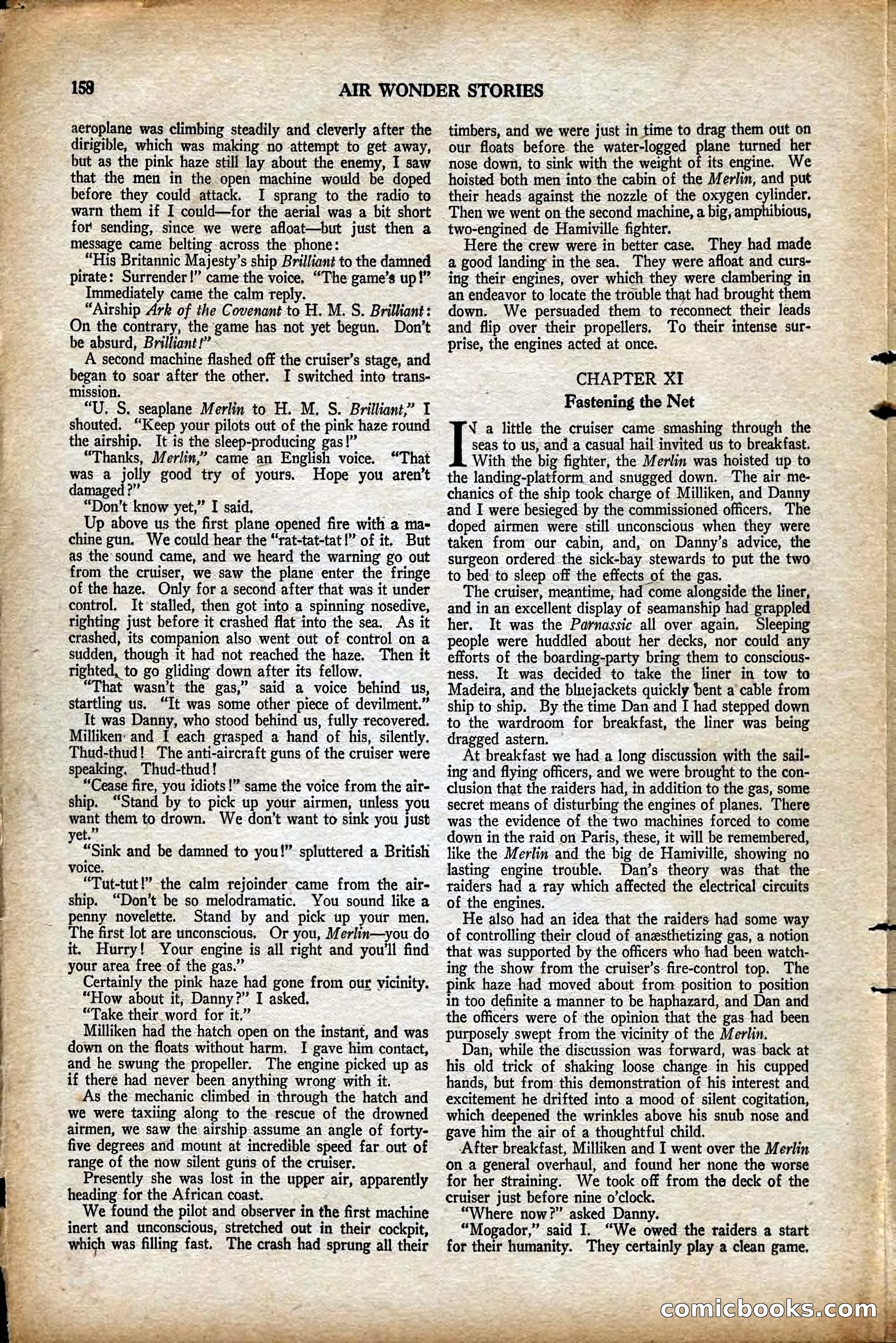 Air Wonder Stories, August 1929 — page 64 of 95