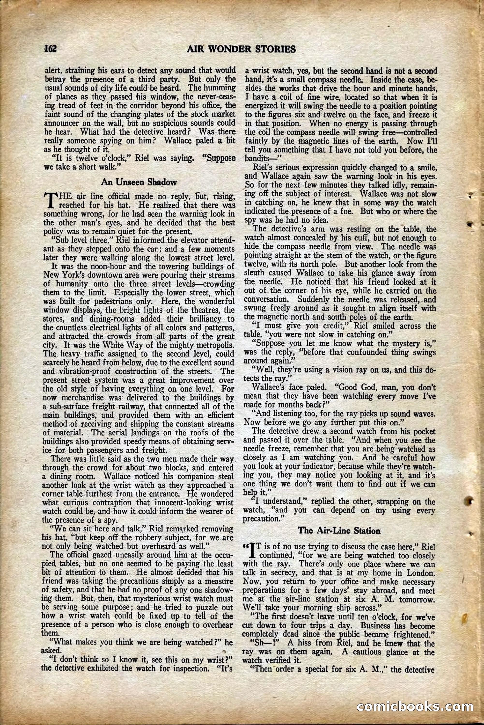 Air Wonder Stories, August 1929 — page 68 of 95