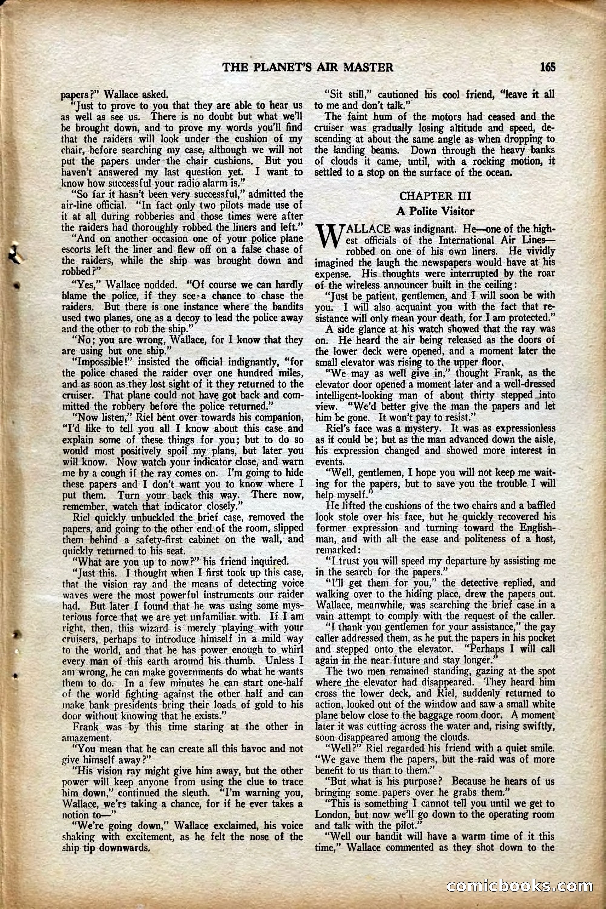 Air Wonder Stories, August 1929 — page 71 of 95