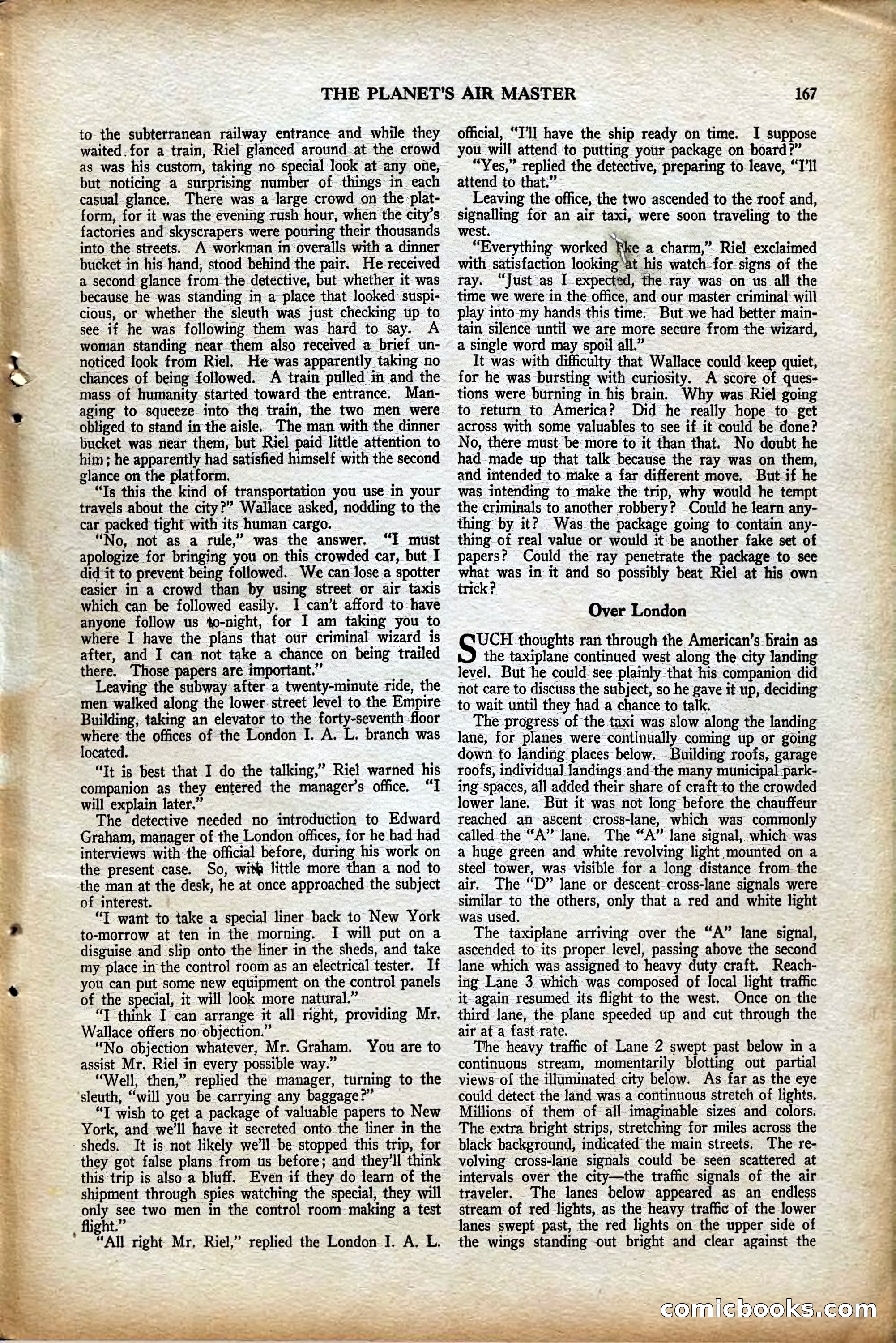 Air Wonder Stories, August 1929 — page 73 of 95