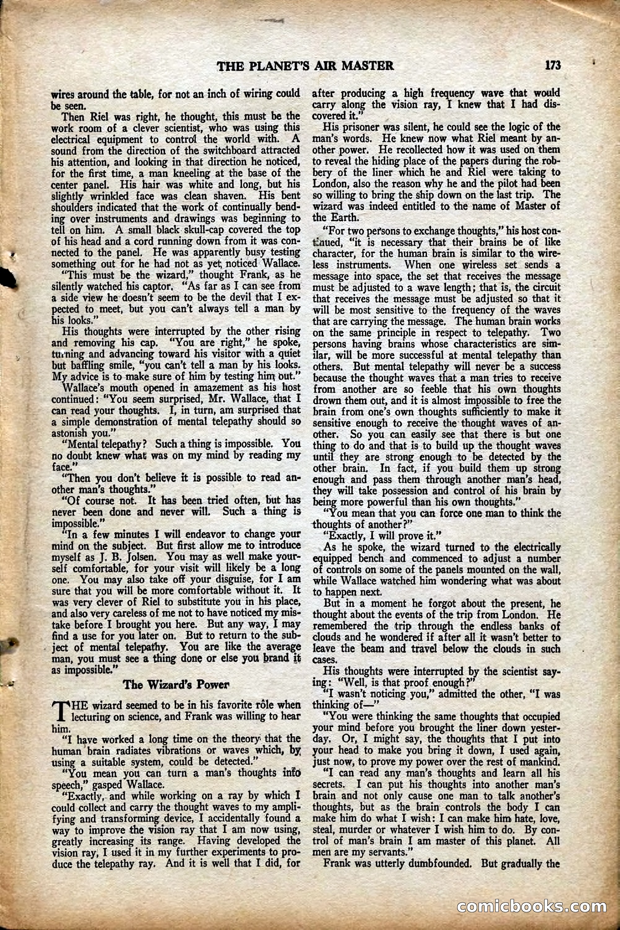 Air Wonder Stories, August 1929 — page 79 of 95