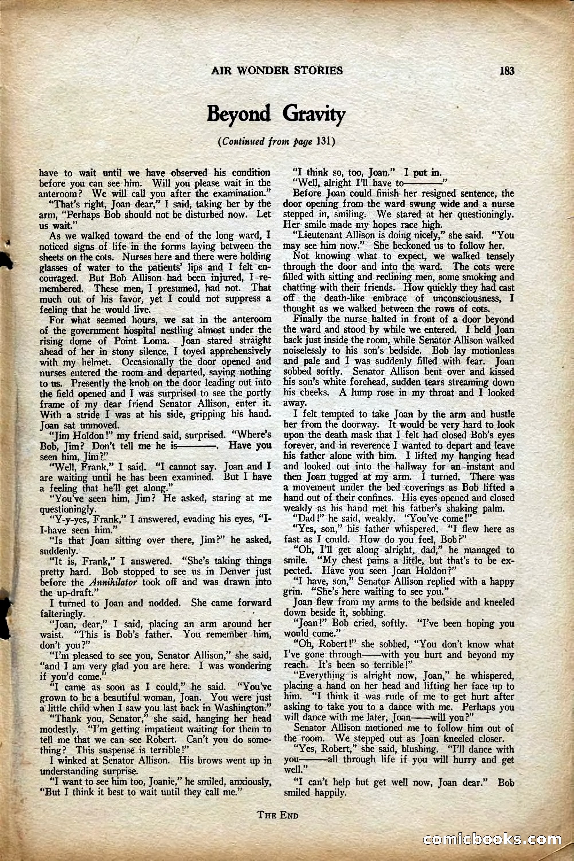 Air Wonder Stories, August 1929 — page 89 of 95
