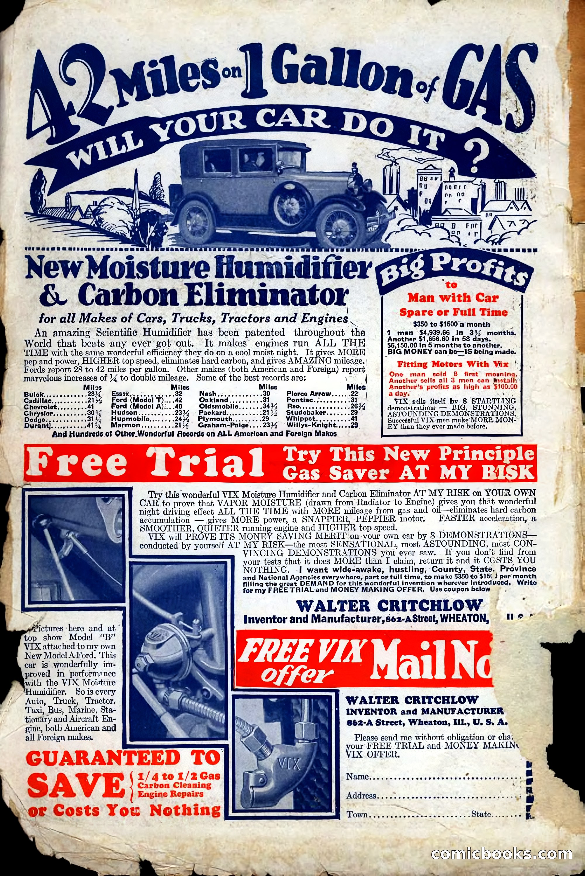 Air Wonder Stories, December 1929 — page 2 of 97