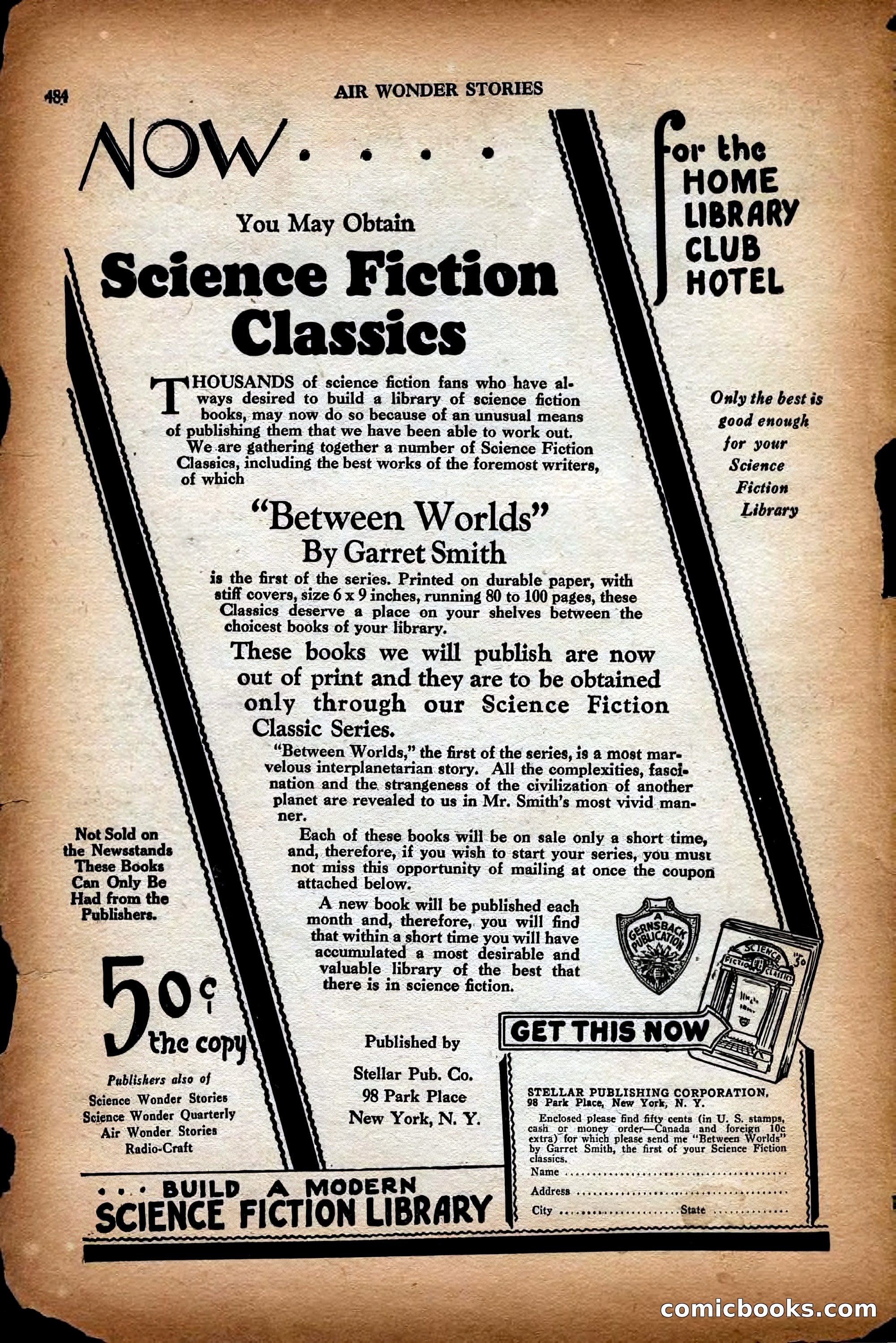 Air Wonder Stories, December 1929 — page 6 of 97