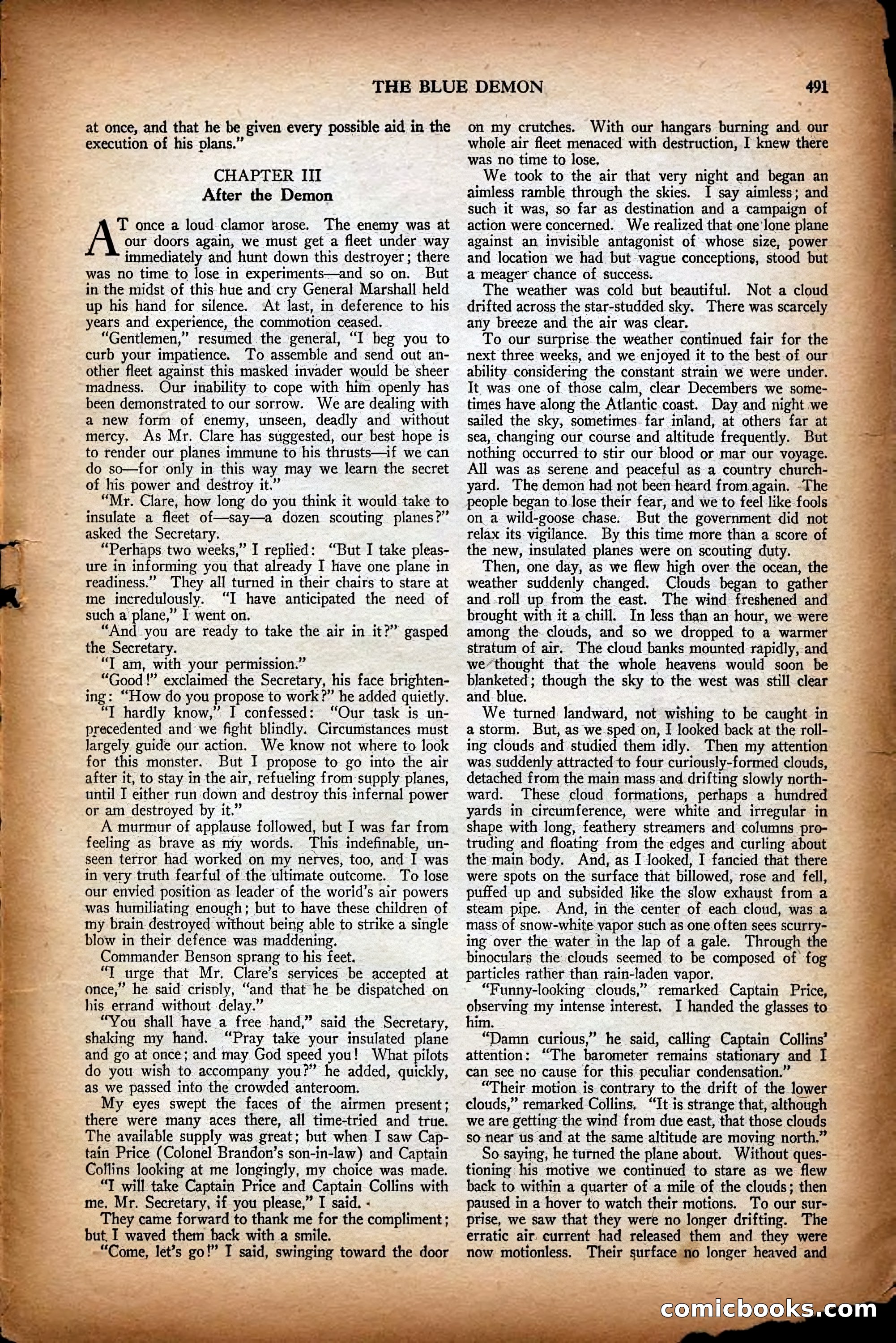Air Wonder Stories, December 1929 — page 13 of 97