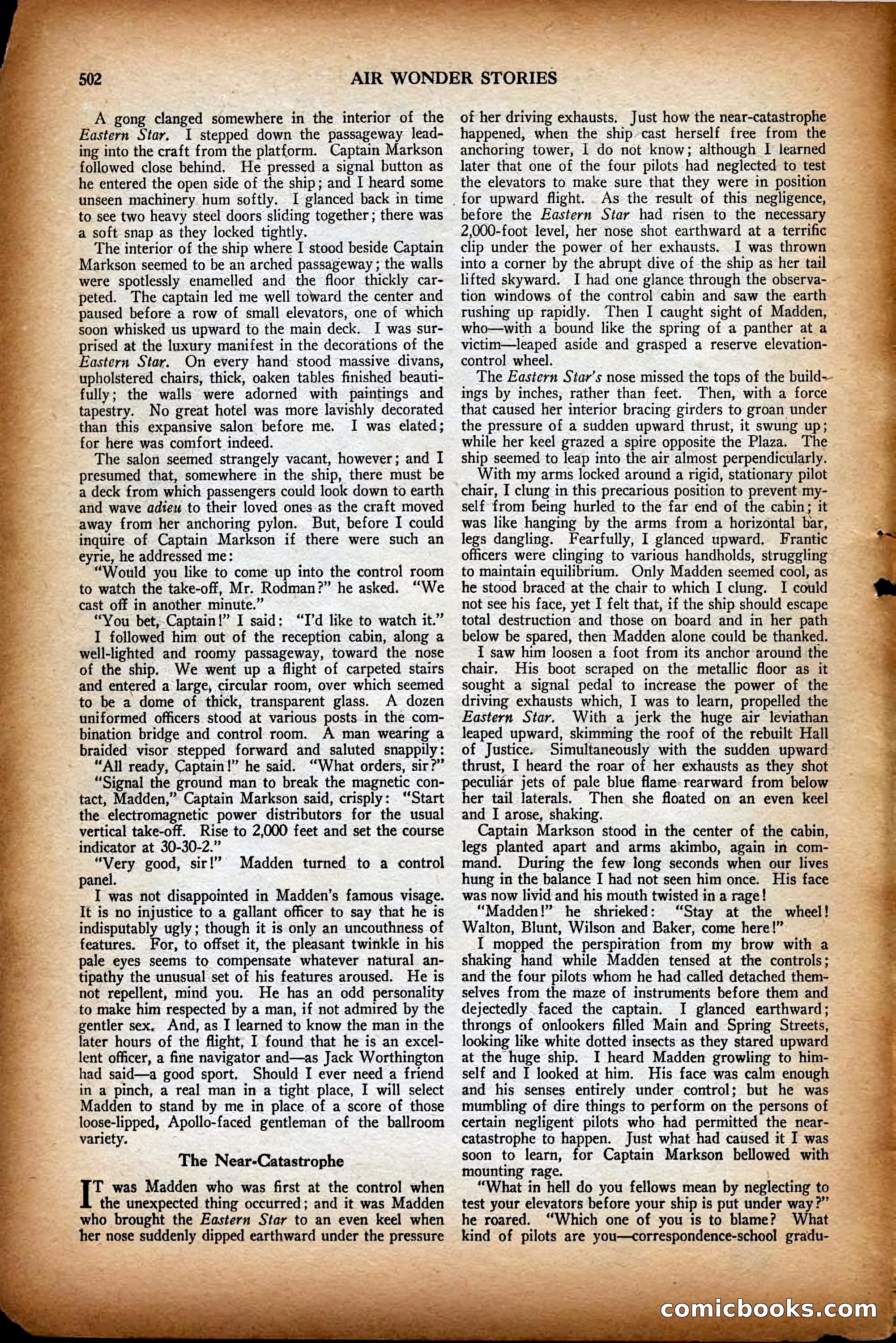 Air Wonder Stories, December 1929 — page 24 of 97