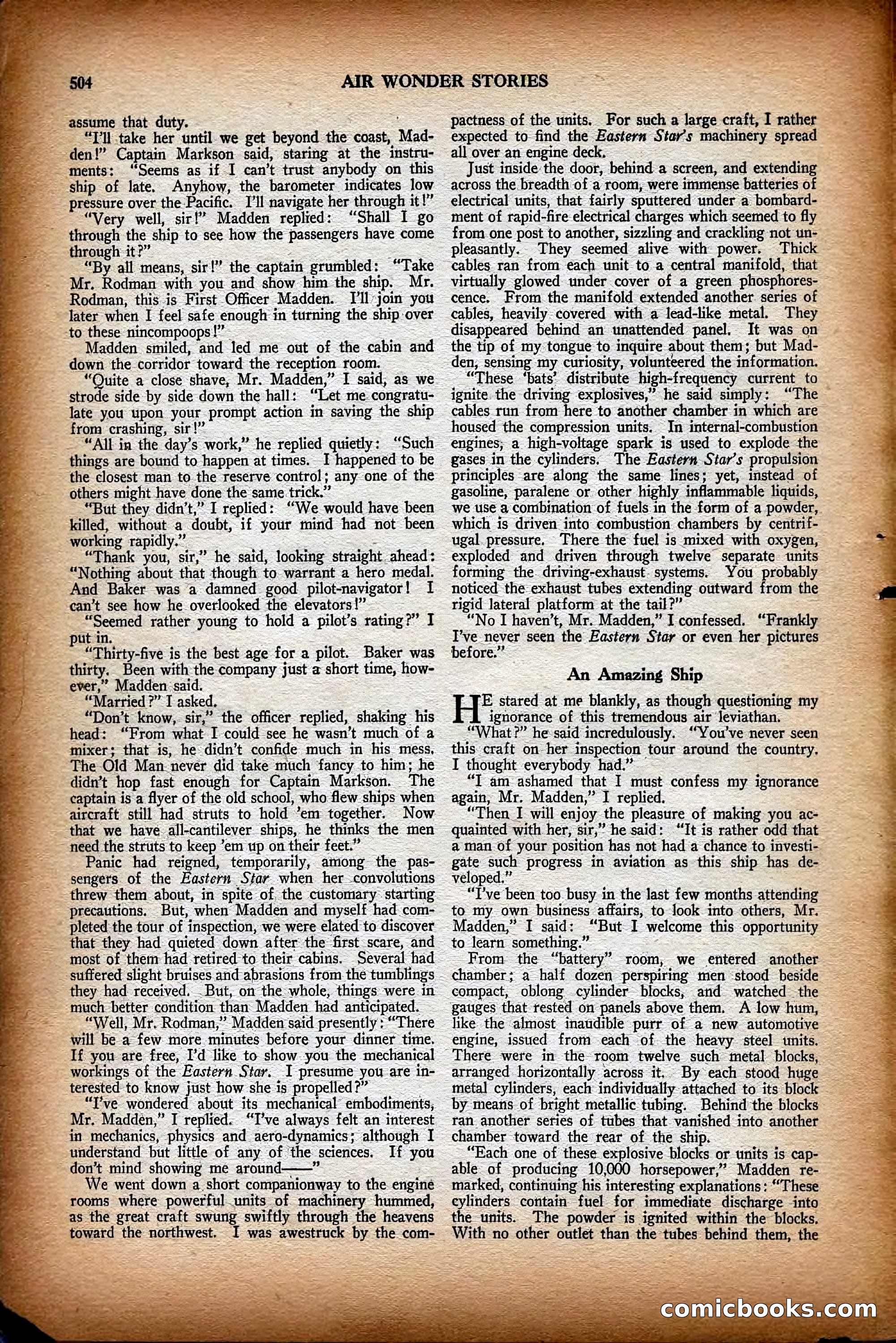Air Wonder Stories, December 1929 — page 26 of 97