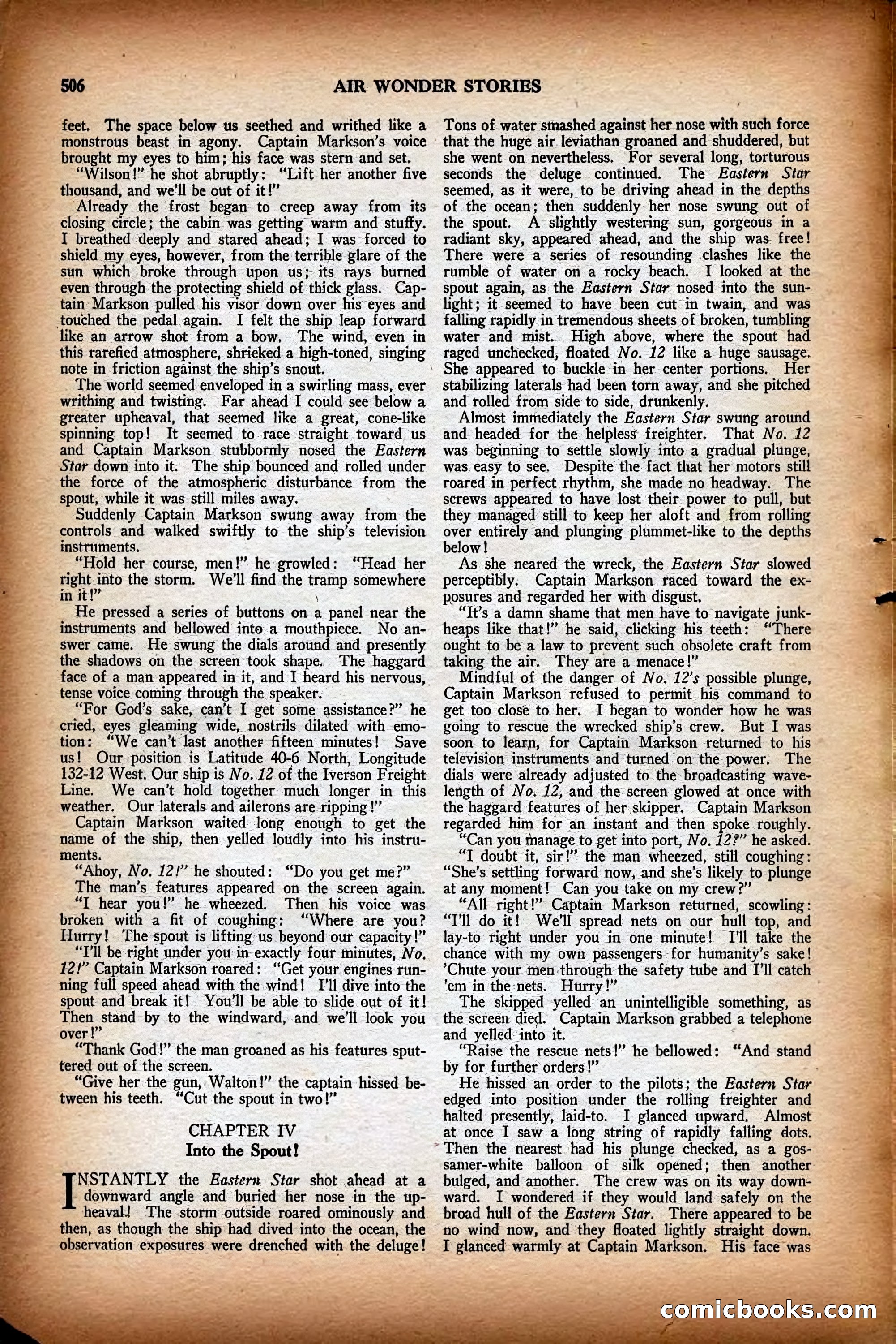 Air Wonder Stories, December 1929 — page 28 of 97