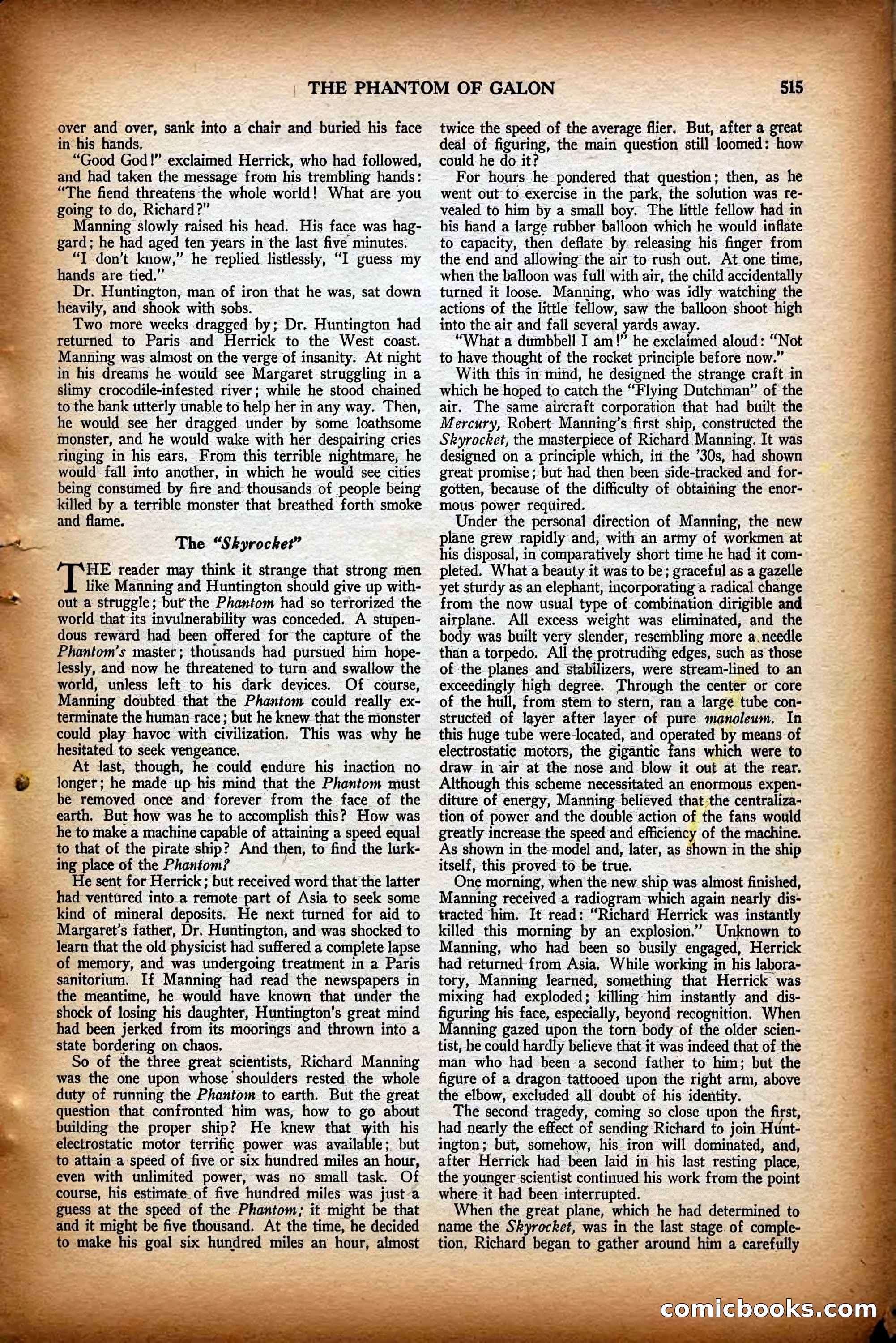 Air Wonder Stories, December 1929 — page 37 of 97