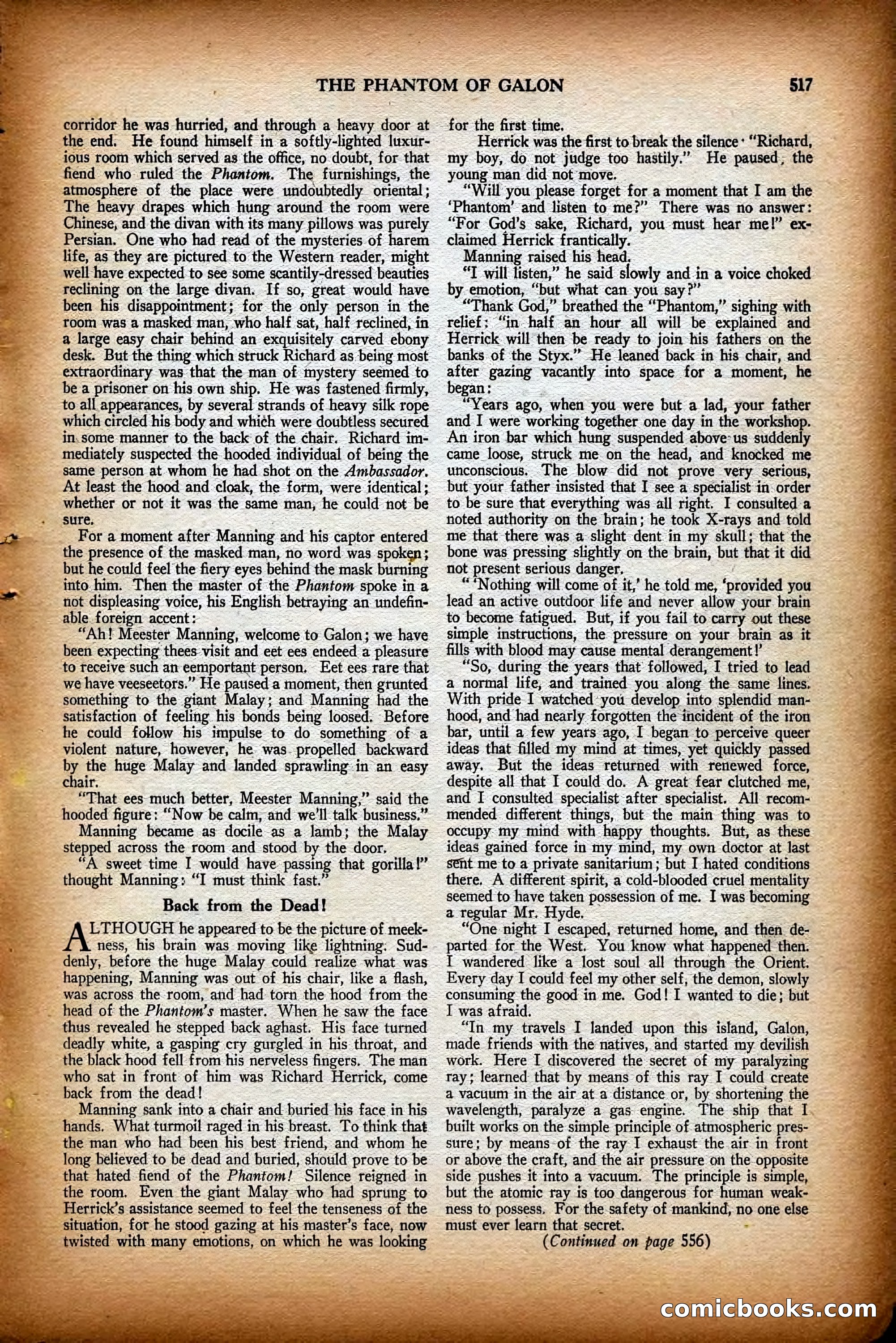 Air Wonder Stories, December 1929 — page 39 of 97