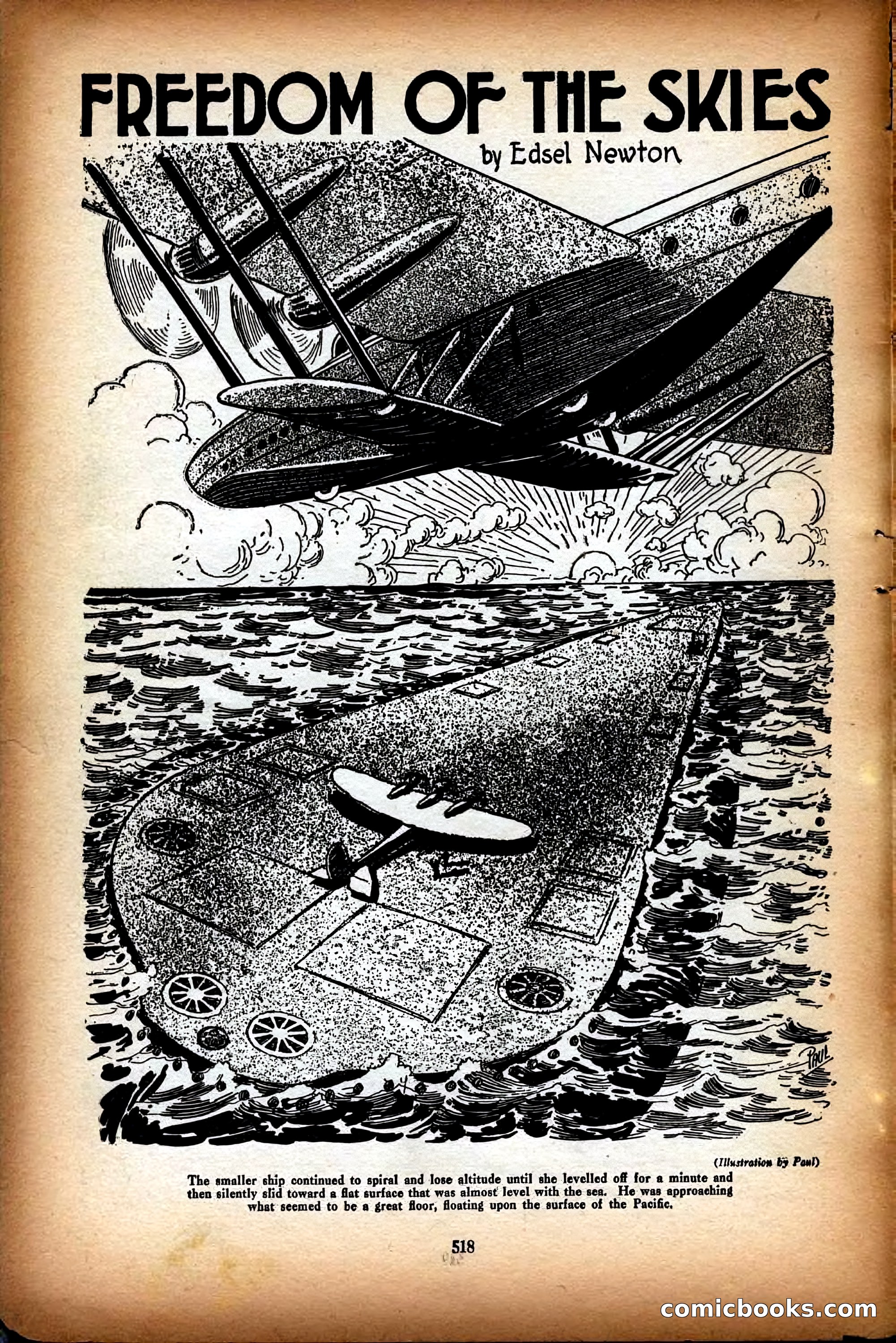 Air Wonder Stories, December 1929 — page 40 of 97