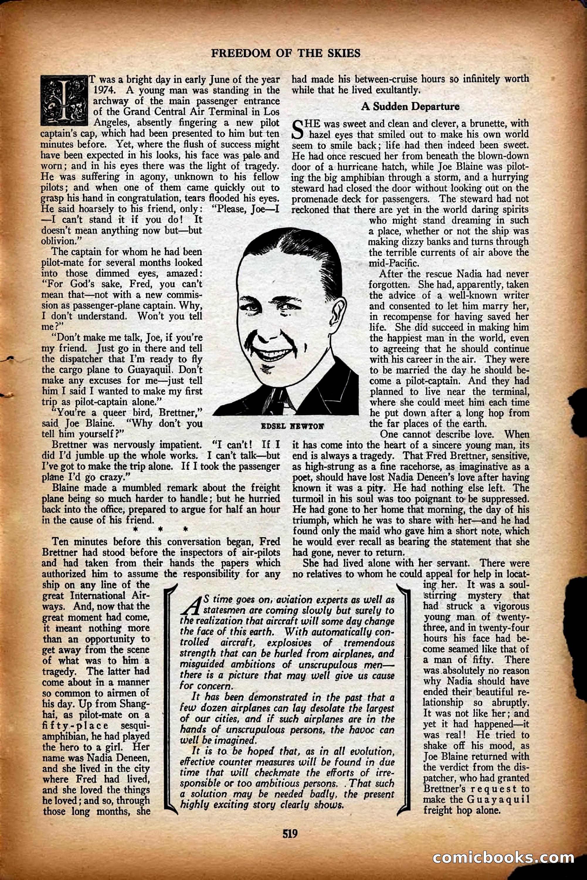 Air Wonder Stories, December 1929 — page 41 of 97