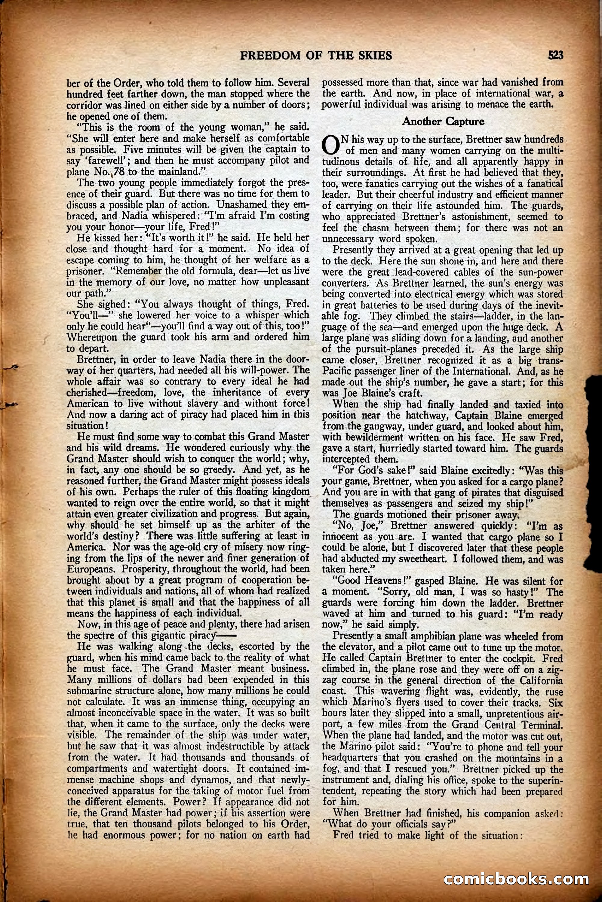 Air Wonder Stories, December 1929 — page 45 of 97
