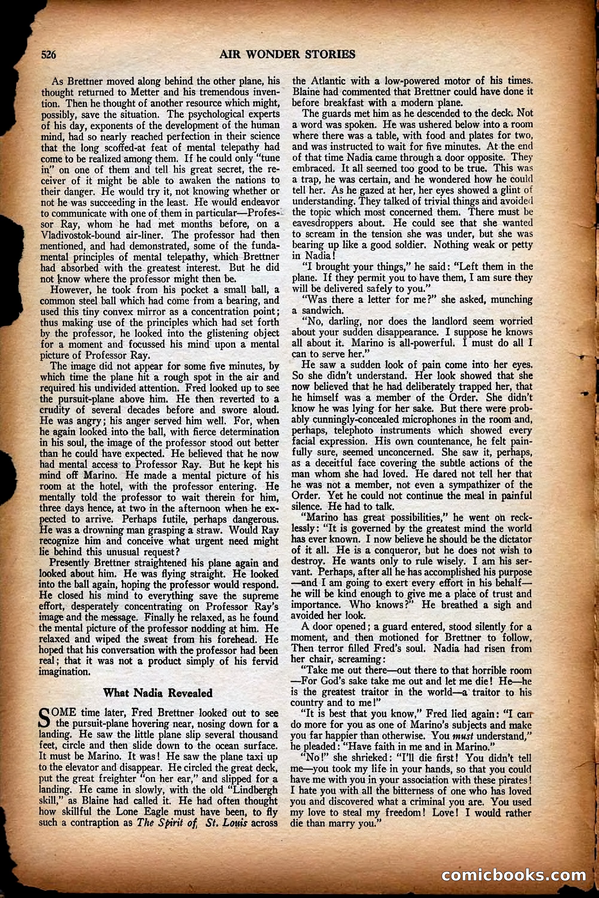 Air Wonder Stories, December 1929 — page 48 of 97