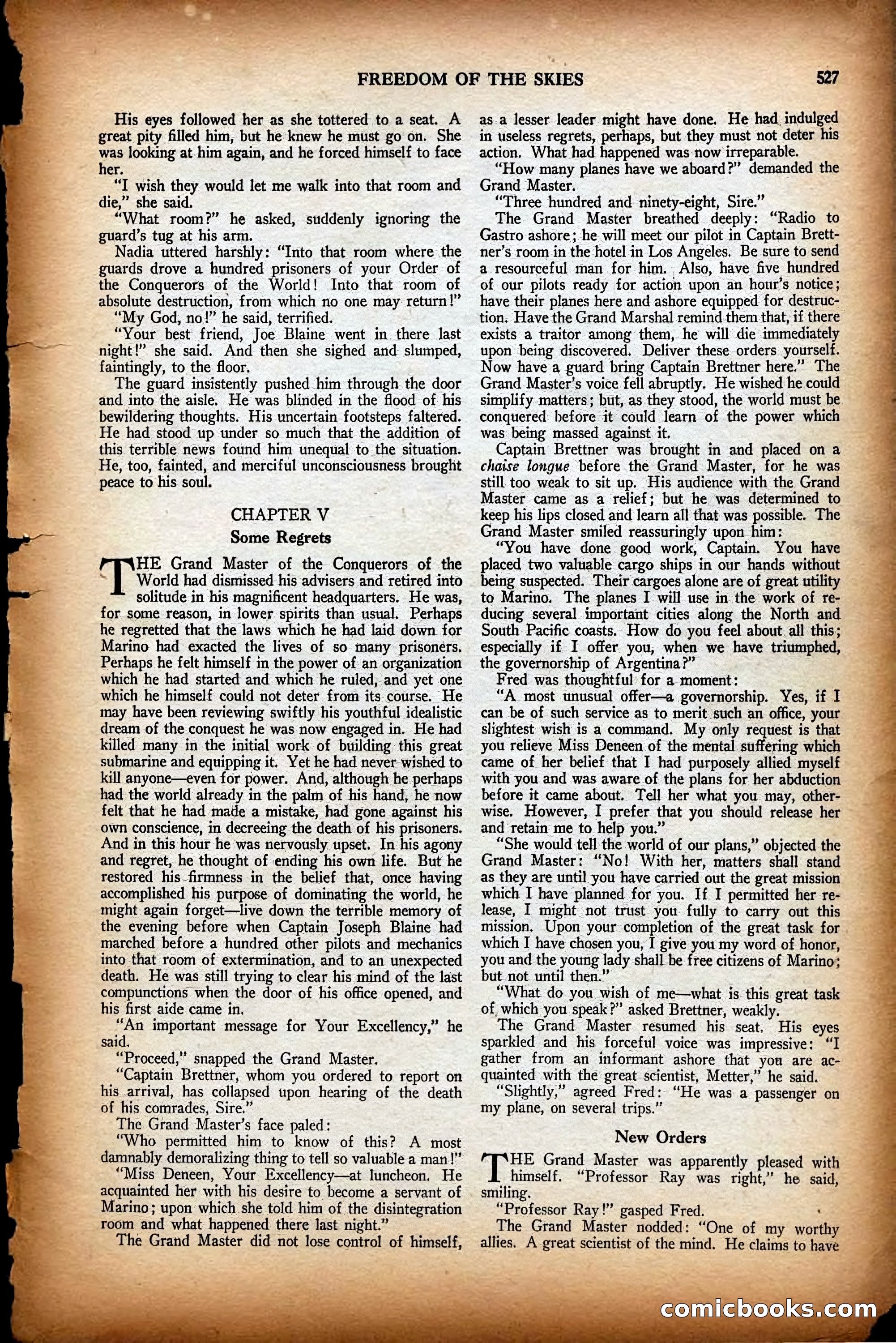 Air Wonder Stories, December 1929 — page 49 of 97