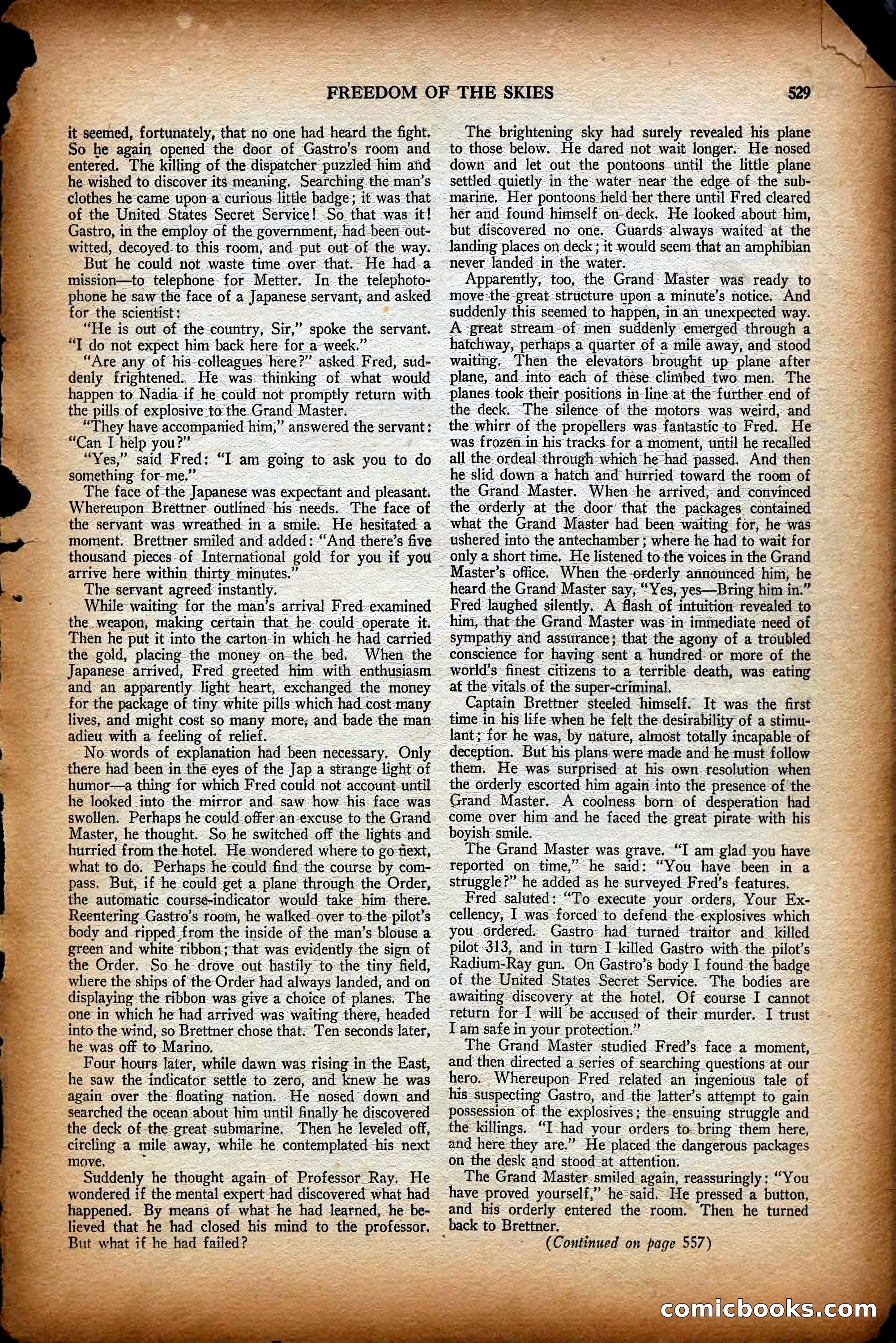 Air Wonder Stories, December 1929 — page 51 of 97