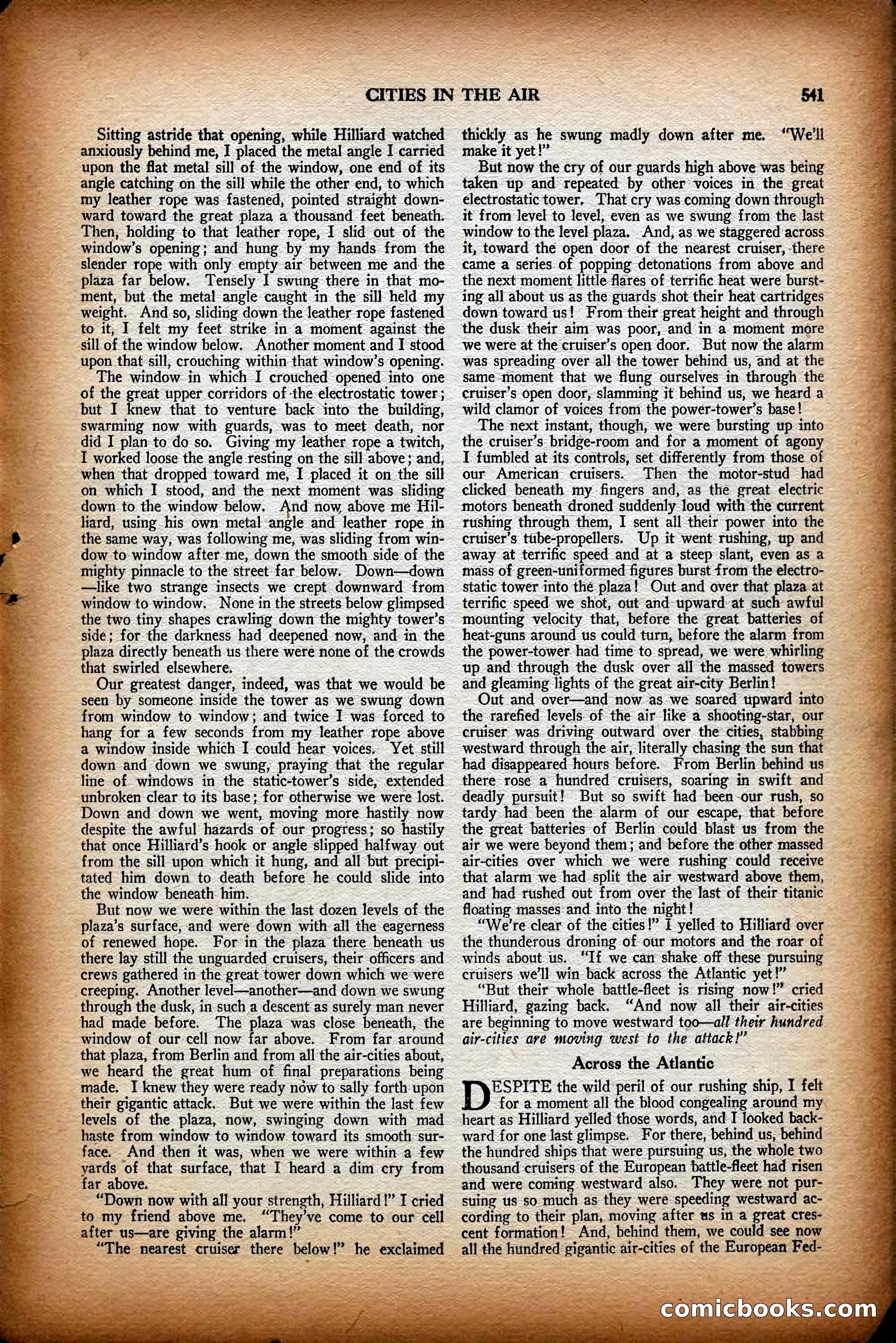 Air Wonder Stories, December 1929 — page 63 of 97