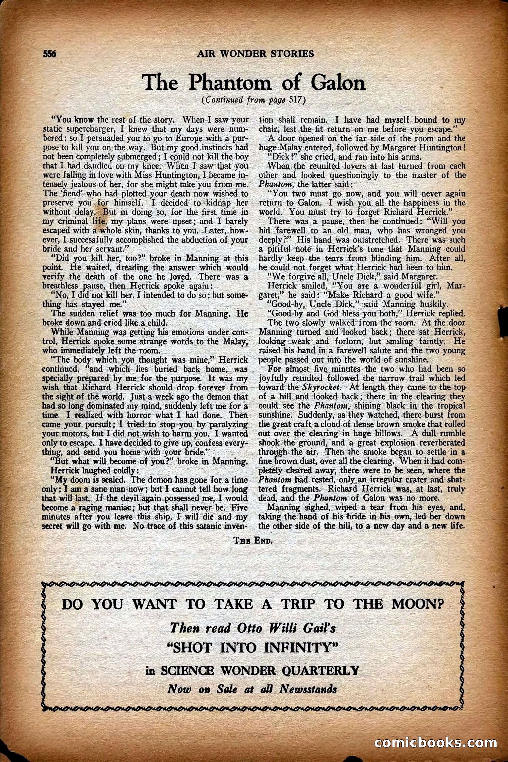 Air Wonder Stories, December 1929 — page 78 of 97