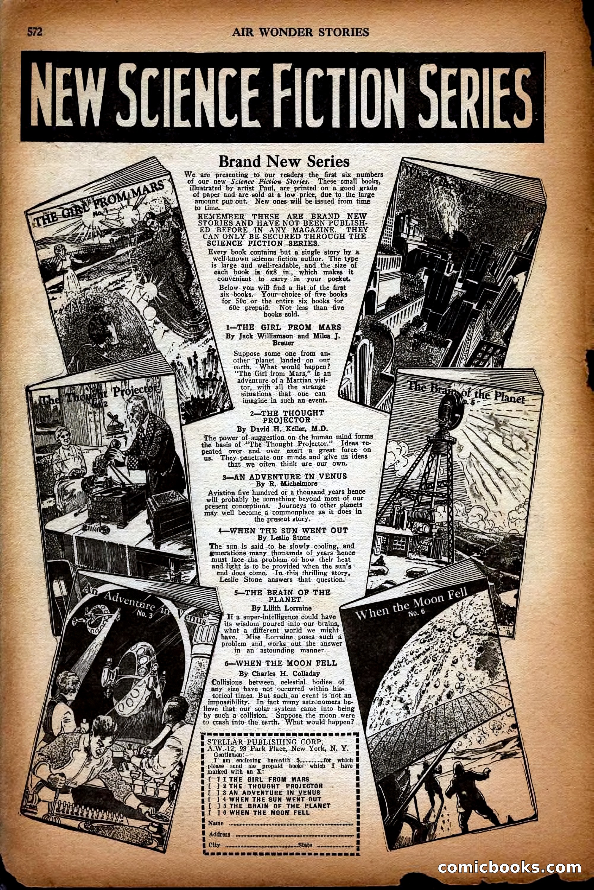 Air Wonder Stories, December 1929 — page 94 of 97