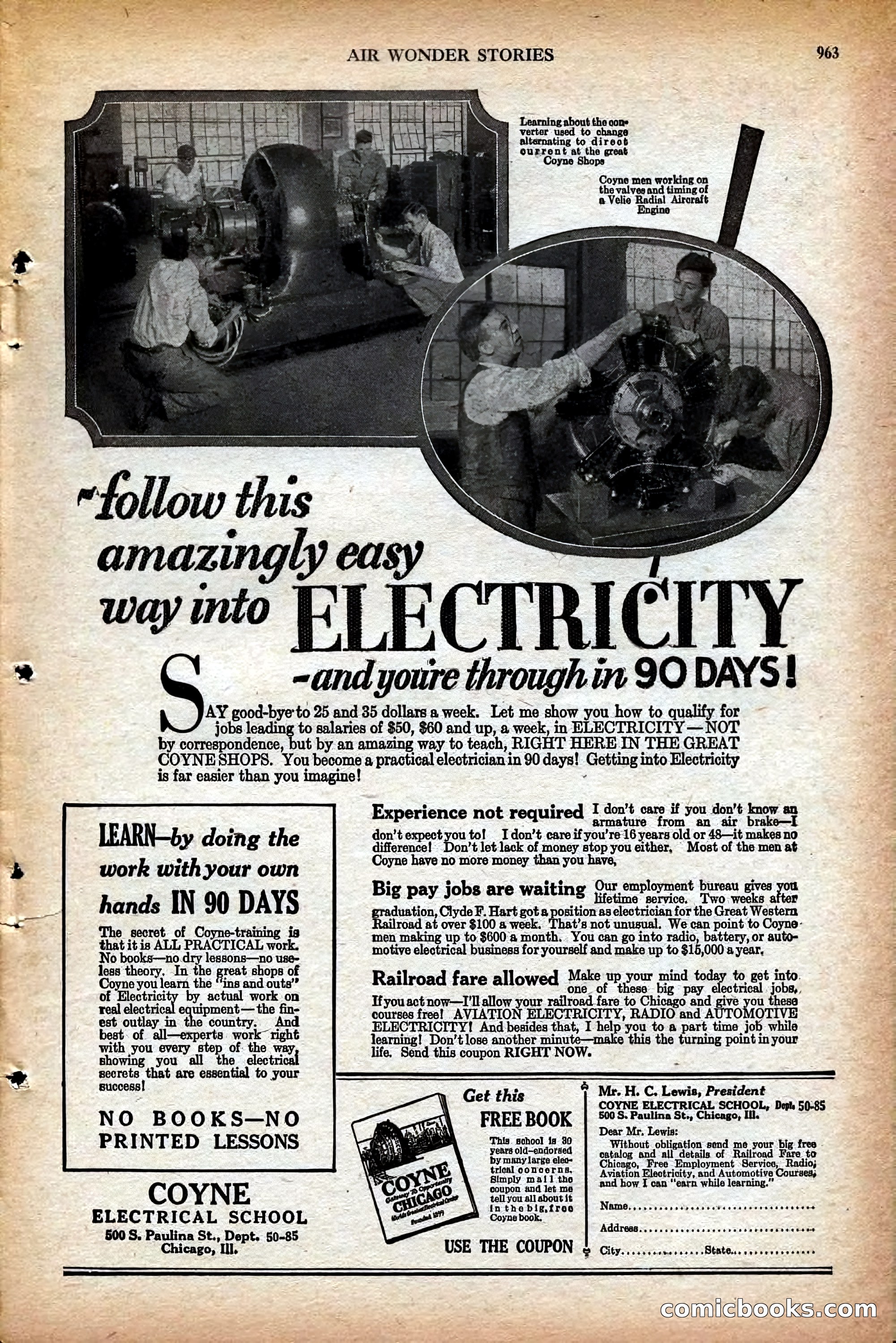 Air Wonder Stories, May 1930 — page 5 of 100