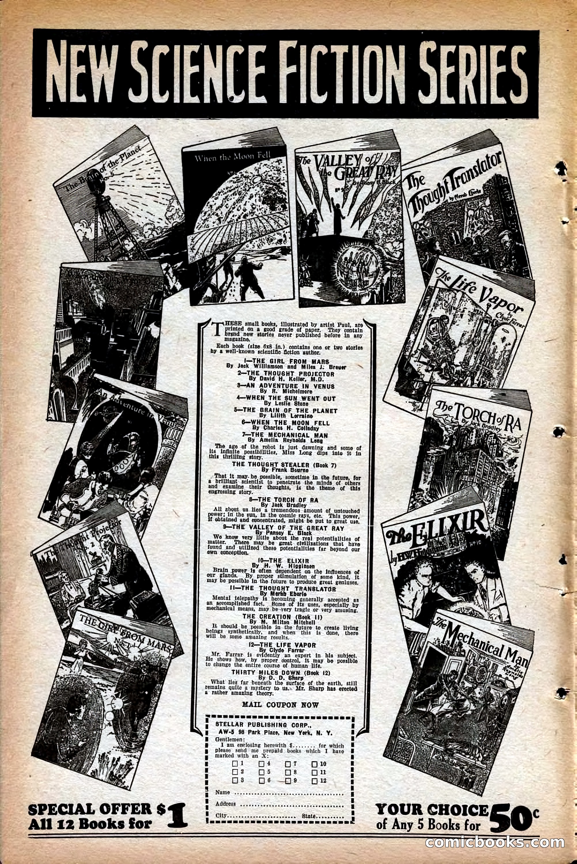 Air Wonder Stories, May 1930 — page 6 of 100