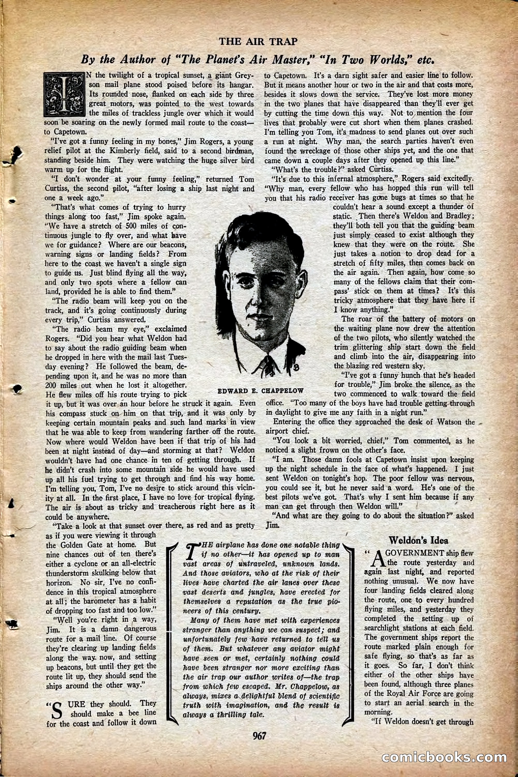 Air Wonder Stories, May 1930 — page 9 of 100